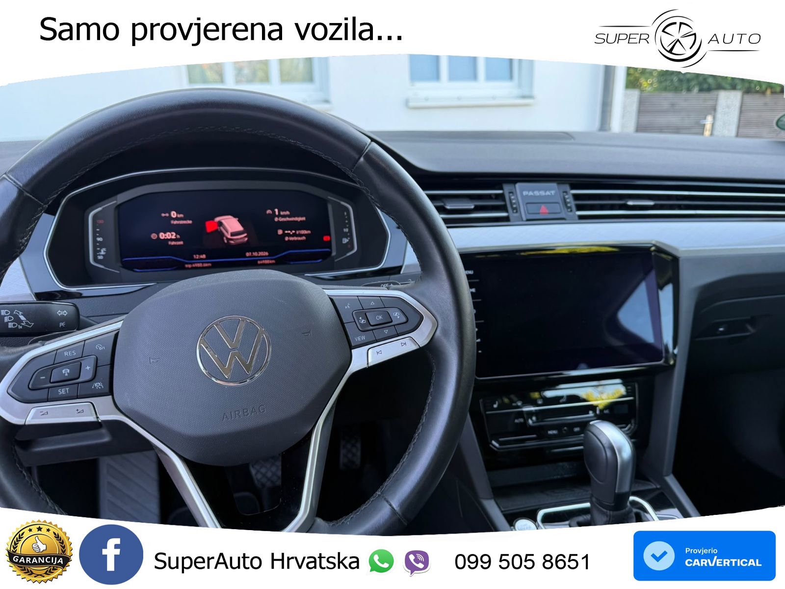 Volkswagen Passat Variant 2.0 TDI (122 KS) DSG Business LED+GR SJED+ACC