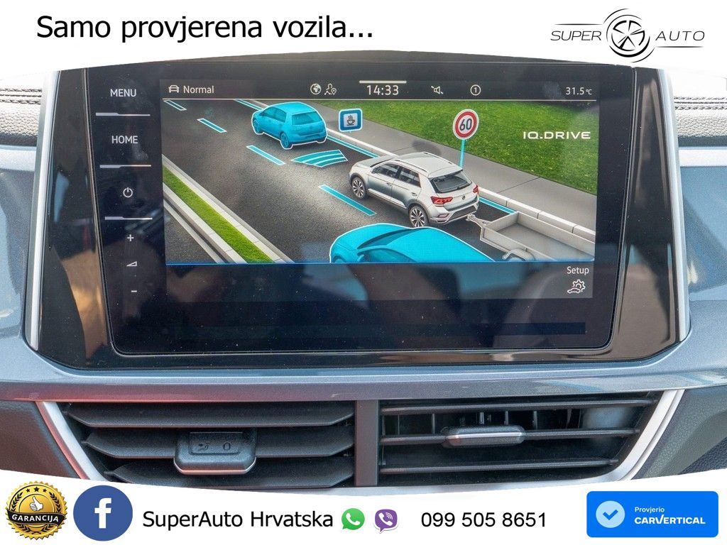 Volkswagen T-Roc 1.5 TSI (150 KS) DSG MATRIX+GR SJED+KAM