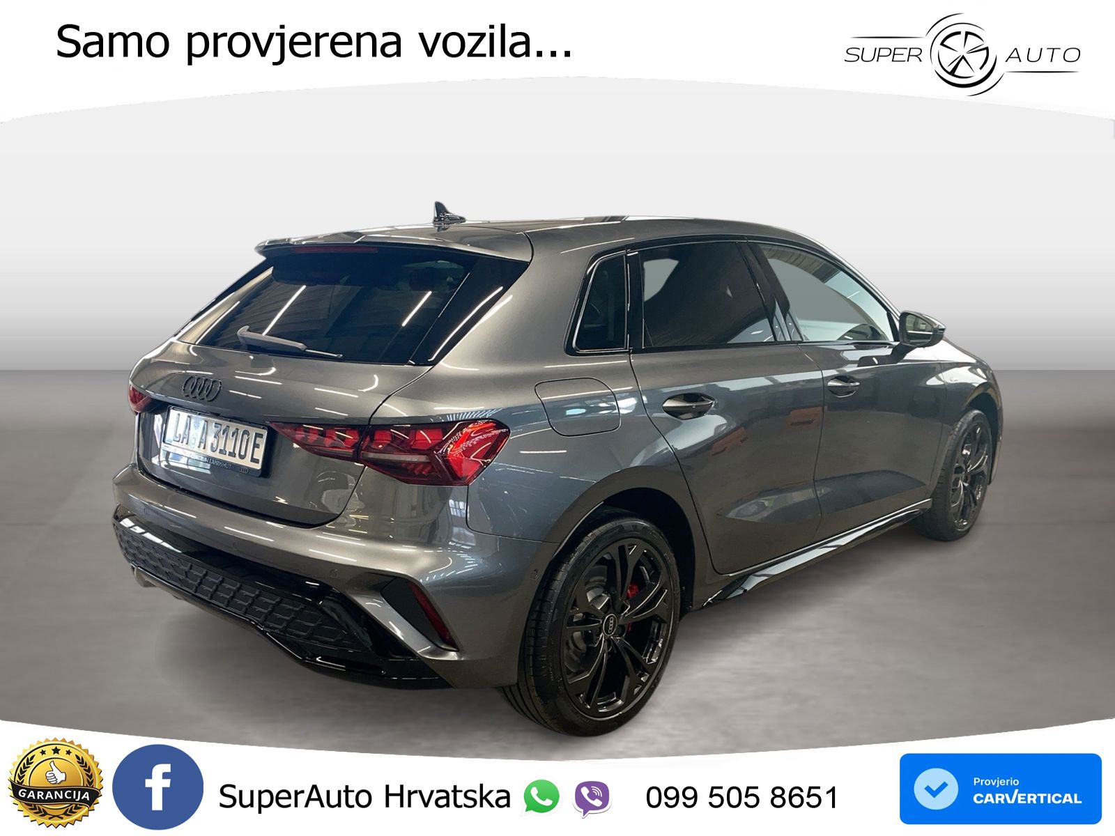 Audi A3 45 TFSIe (272 KS) S tronic S line LED+GR SJED+ACC