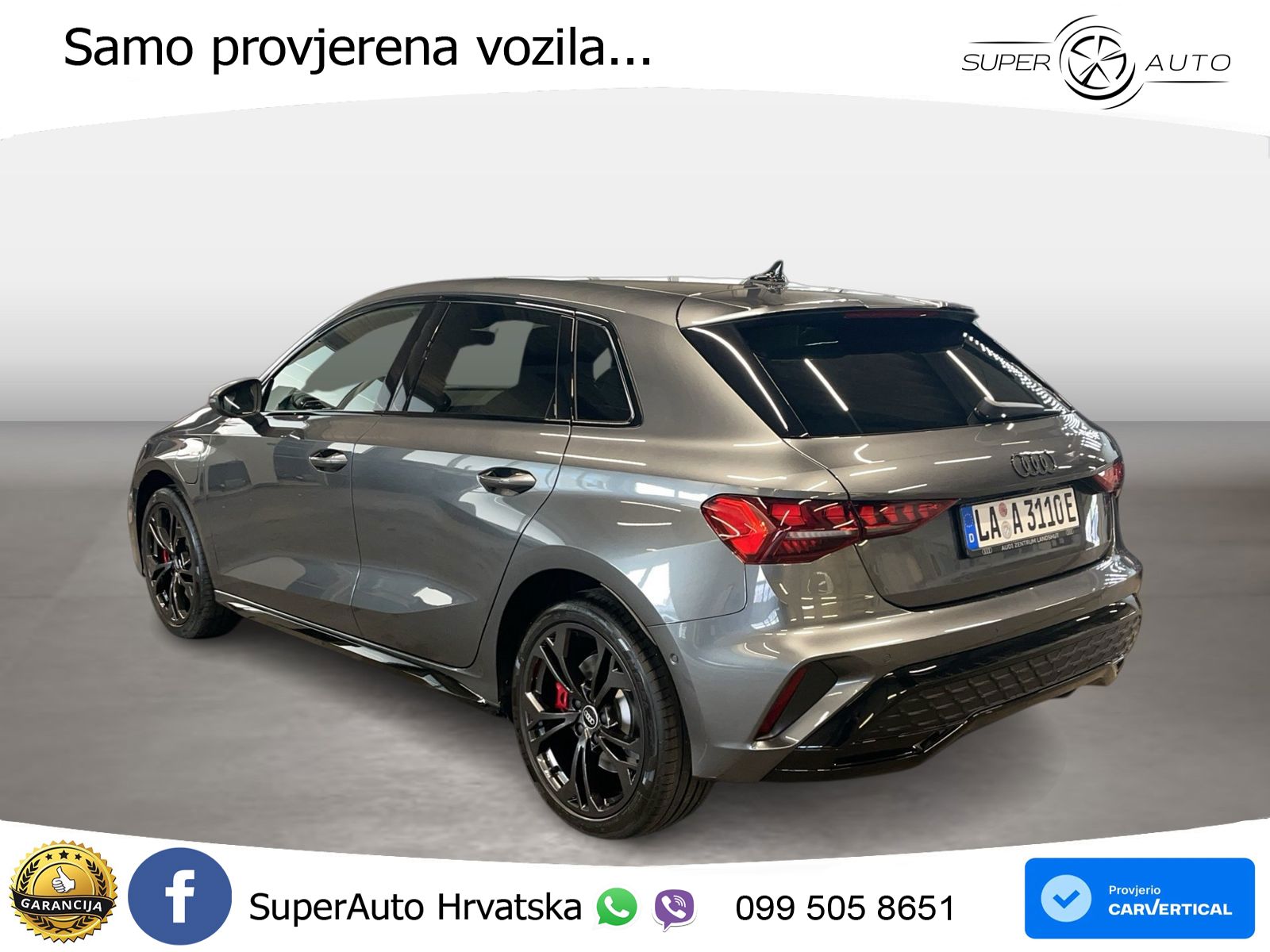 Audi A3 45 TFSIe (272 KS) S tronic S line LED+GR SJED+ACC