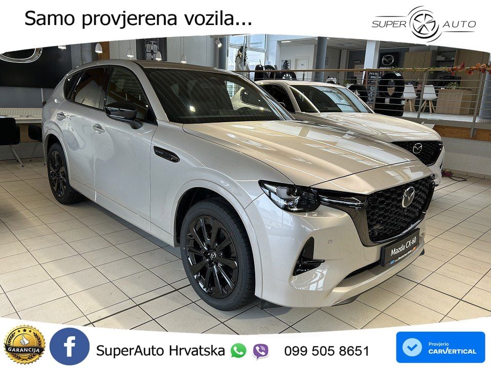 Mazda CX-60 3.3 e-Skyactiv D (254 KS) AWD Automatic MATRIX+GR SJED+KAM