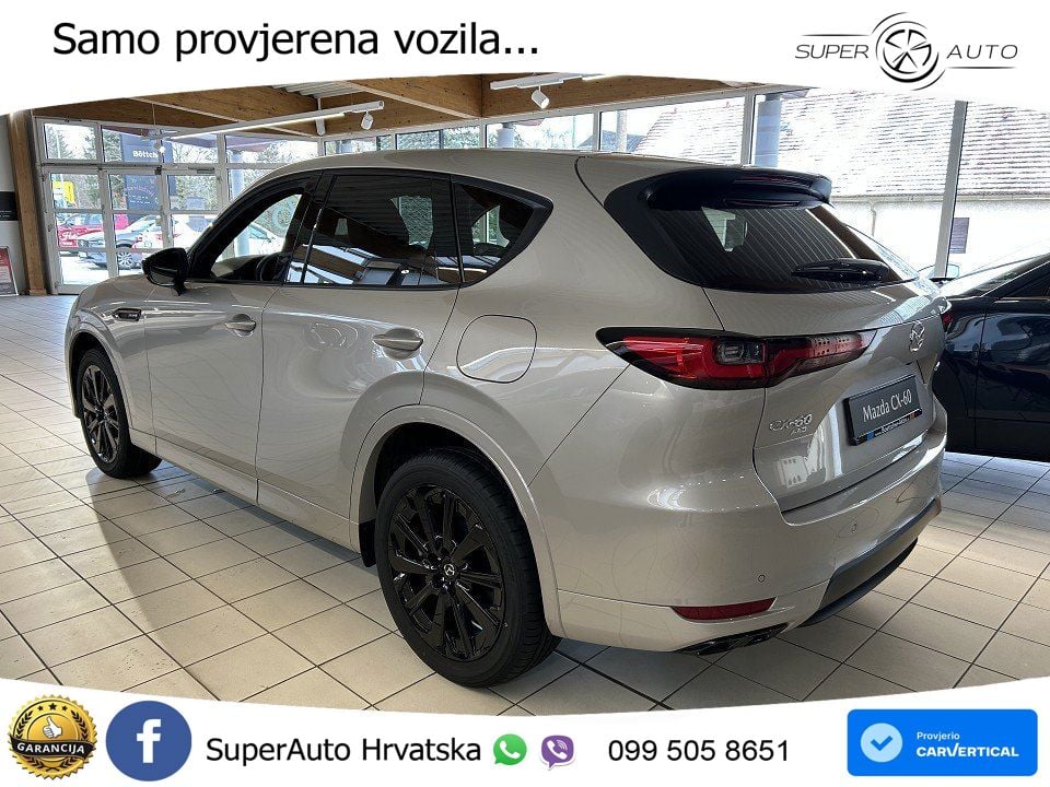 Mazda CX-60 3.3 e-Skyactiv D (254 KS) AWD Automatic MATRIX+GR SJED+KAM
