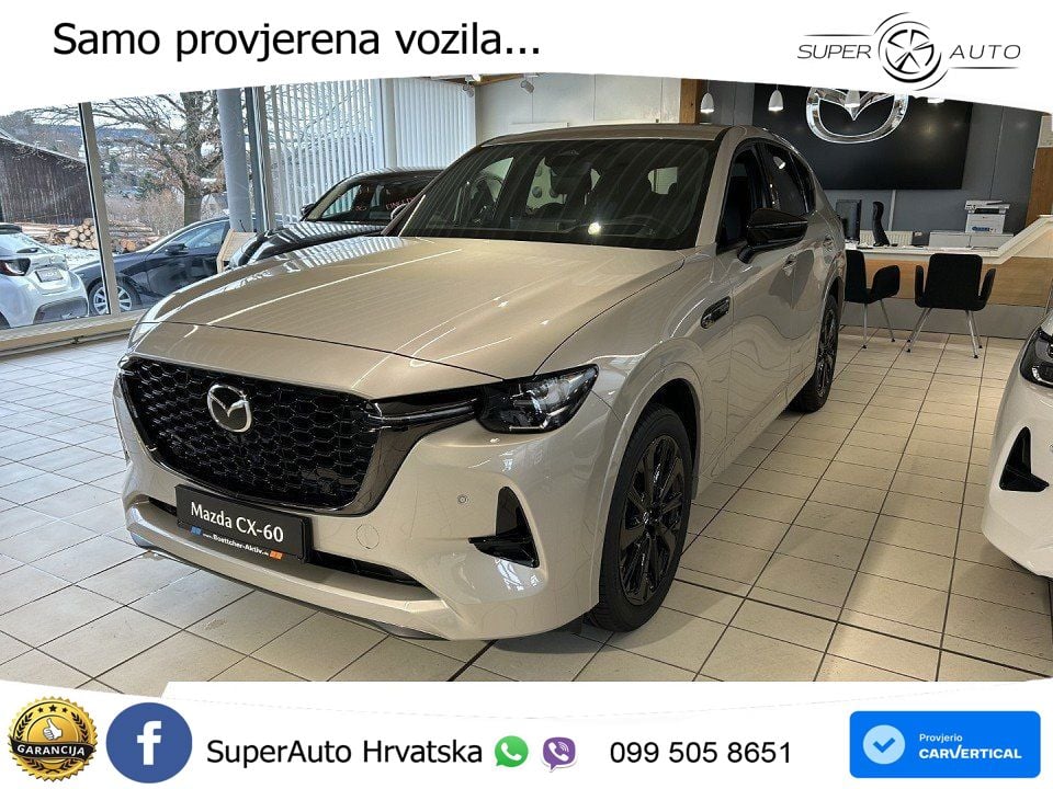 Mazda CX-60 3.3 e-Skyactiv D (254 KS) AWD Automatic MATRIX+GR SJED+KAM