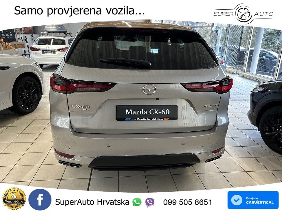 Mazda CX-60 3.3 e-Skyactiv D (254 KS) AWD Automatic MATRIX+GR SJED+KAM