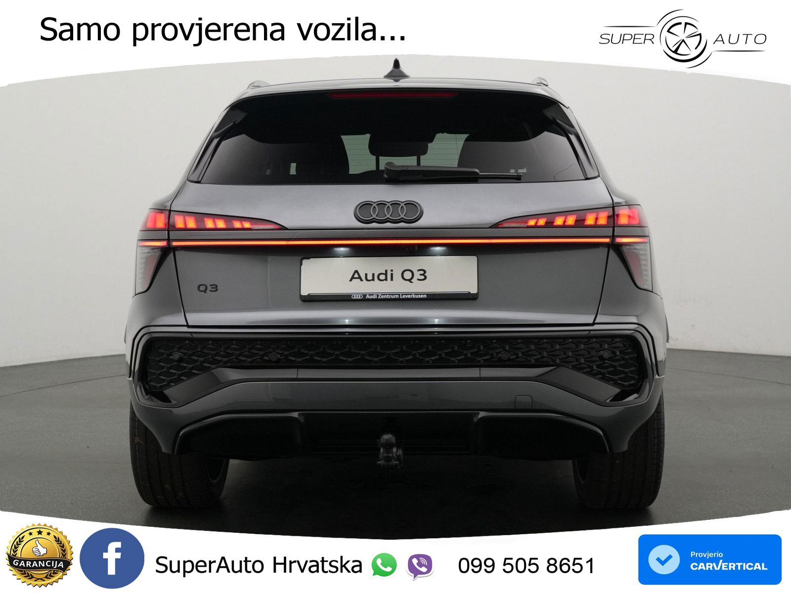 Audi Q3 2.0 TDI (150 KS) S tronic S line MATRIX+GR SJED+KAM