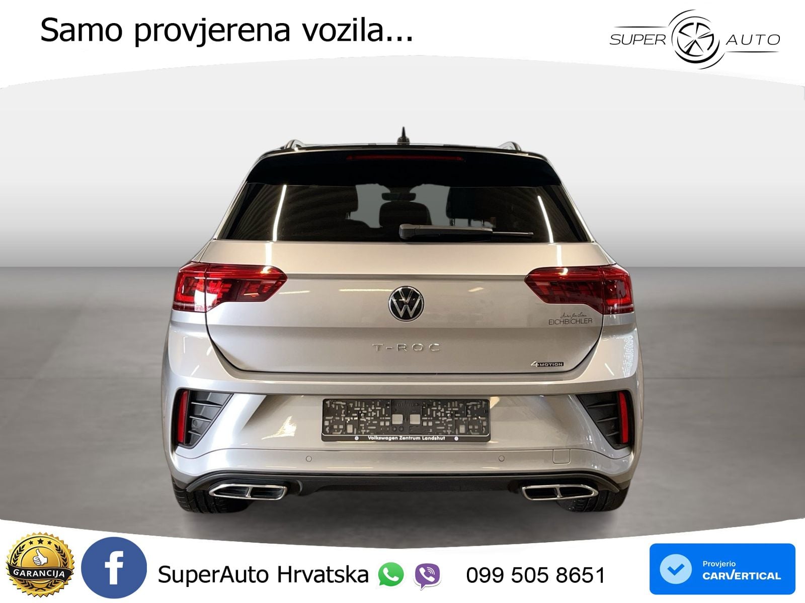 Volkswagen T-Roc I 2.0 TSI (190 KS) 4M DSG LED+GR SJED+ACC
