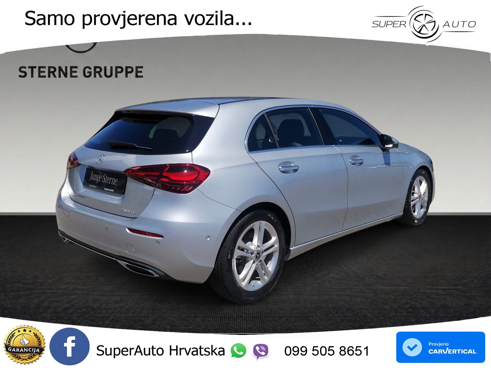 Mercedes-Benz A 220 4MATIC 8G-DCT ACC+GR SJED+360+PANO