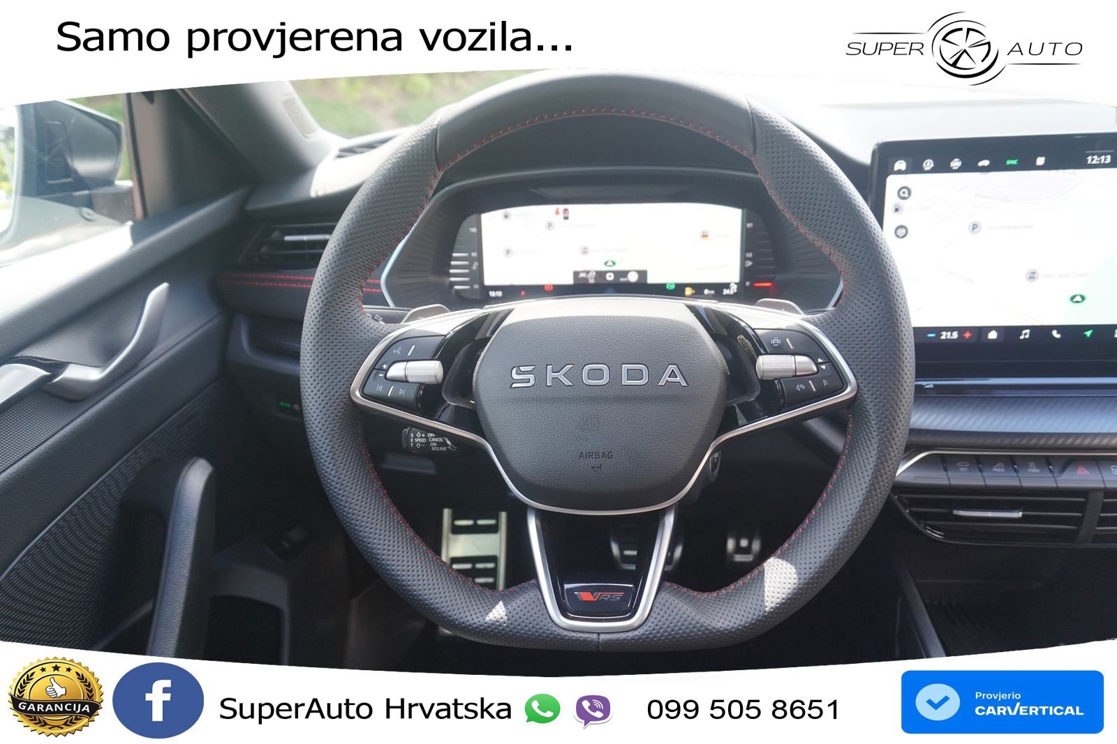 Škoda Octavia Combi RS 2.0 TSI (265 KS) DSG LED+GR SJED+ACC