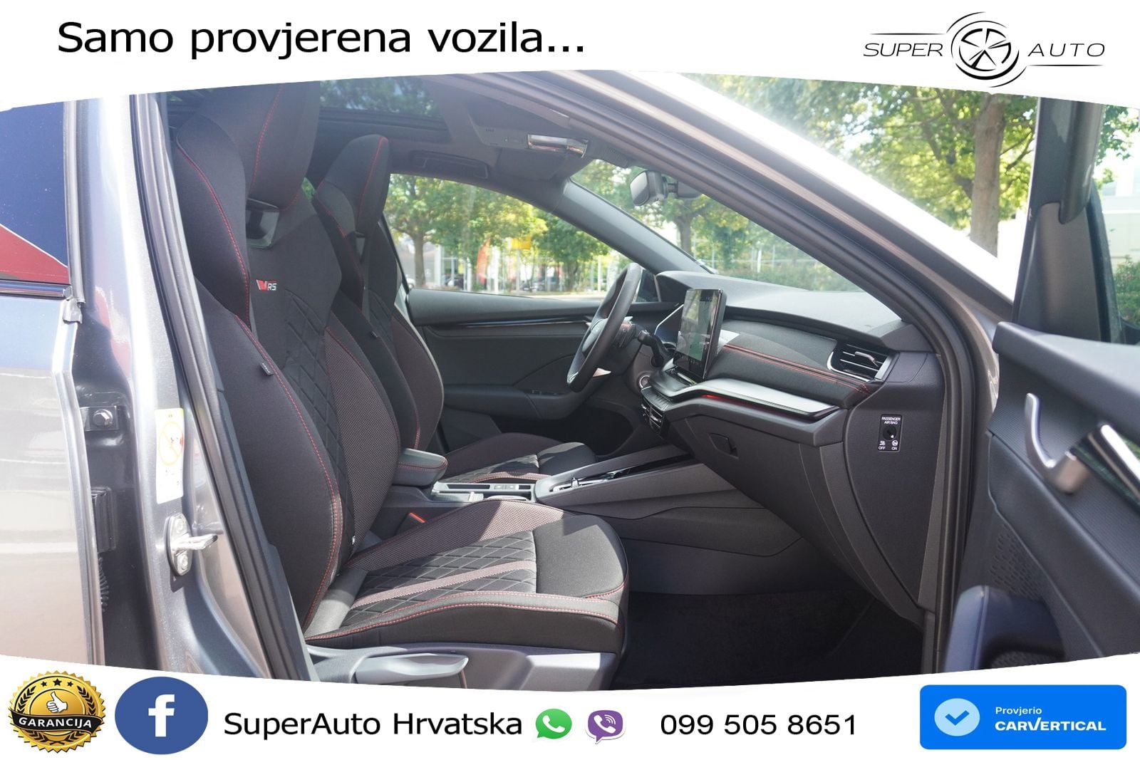 Škoda Octavia Combi RS 2.0 TSI (265 KS) DSG LED+GR SJED+ACC