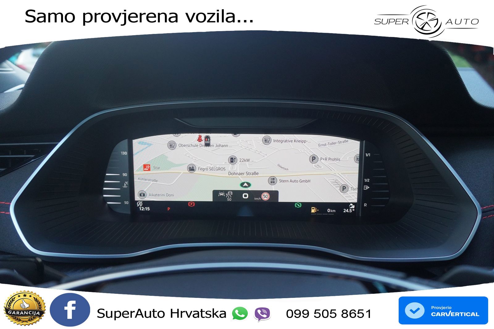 Škoda Octavia Combi RS 2.0 TSI (265 KS) DSG LED+GR SJED+ACC