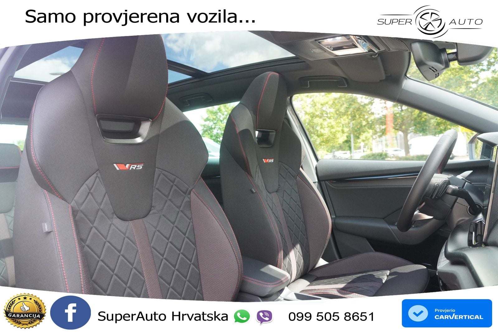 Škoda Octavia Combi RS 2.0 TSI (265 KS) DSG LED+GR SJED+ACC