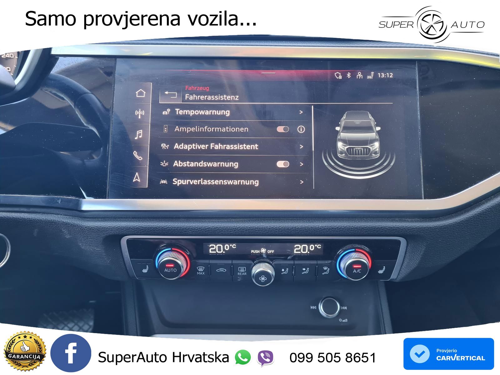 Audi Q3 40 TDI (200 KS) quattro S tronic advanced LED+GR SJED+ACC