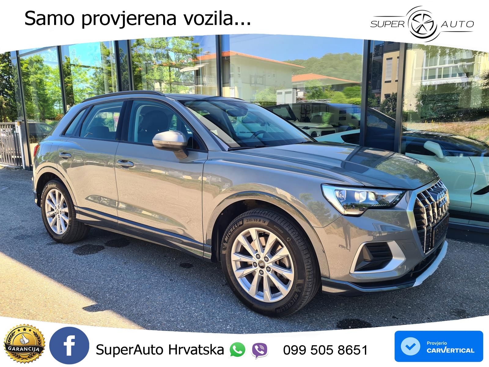 Audi Q3 40 TDI (200 KS) quattro S tronic advanced LED+GR SJED+ACC