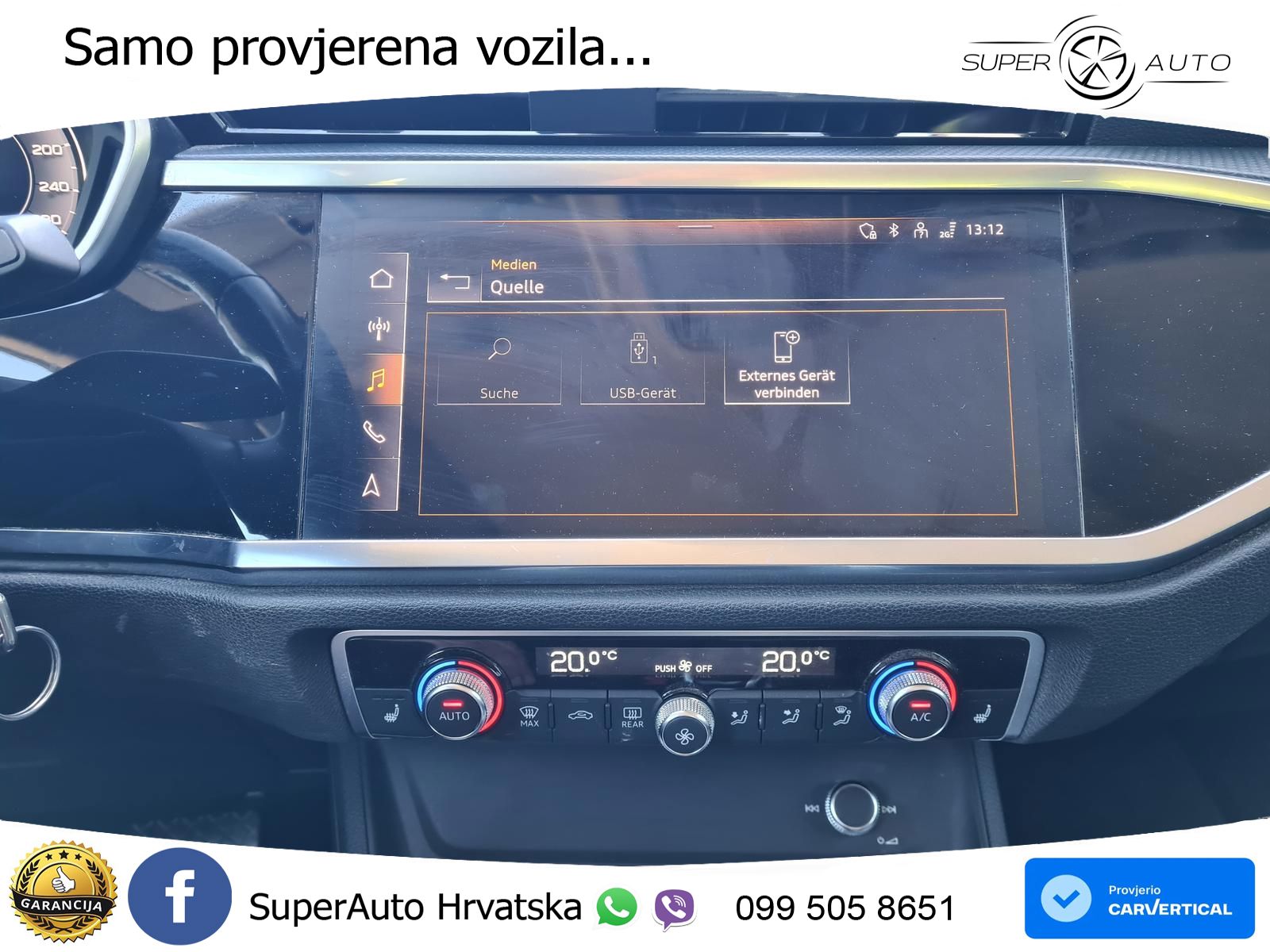 Audi Q3 40 TDI (200 KS) quattro S tronic advanced LED+GR SJED+ACC