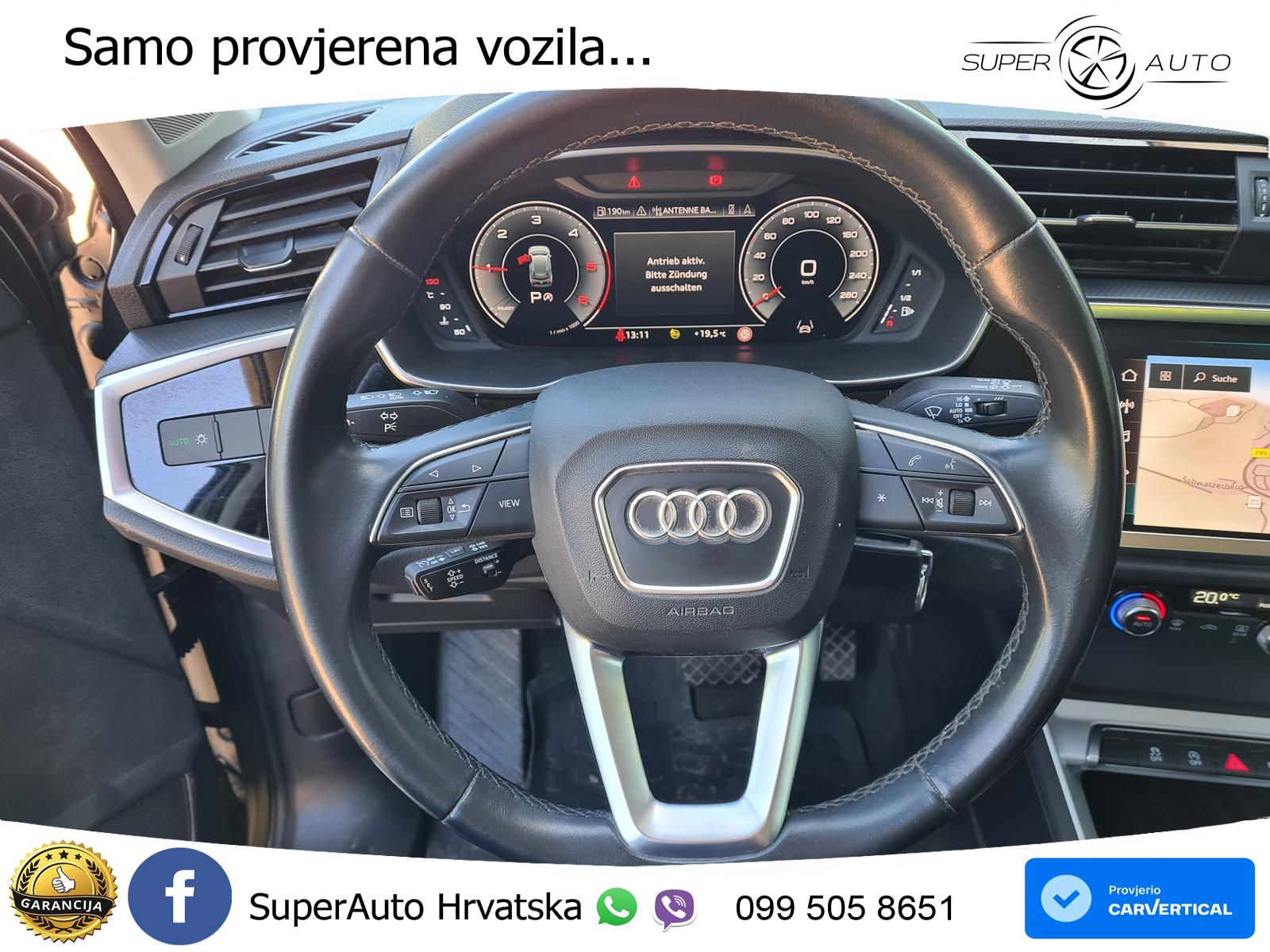 Audi Q3 40 TDI (200 KS) quattro S tronic advanced LED+GR SJED+ACC