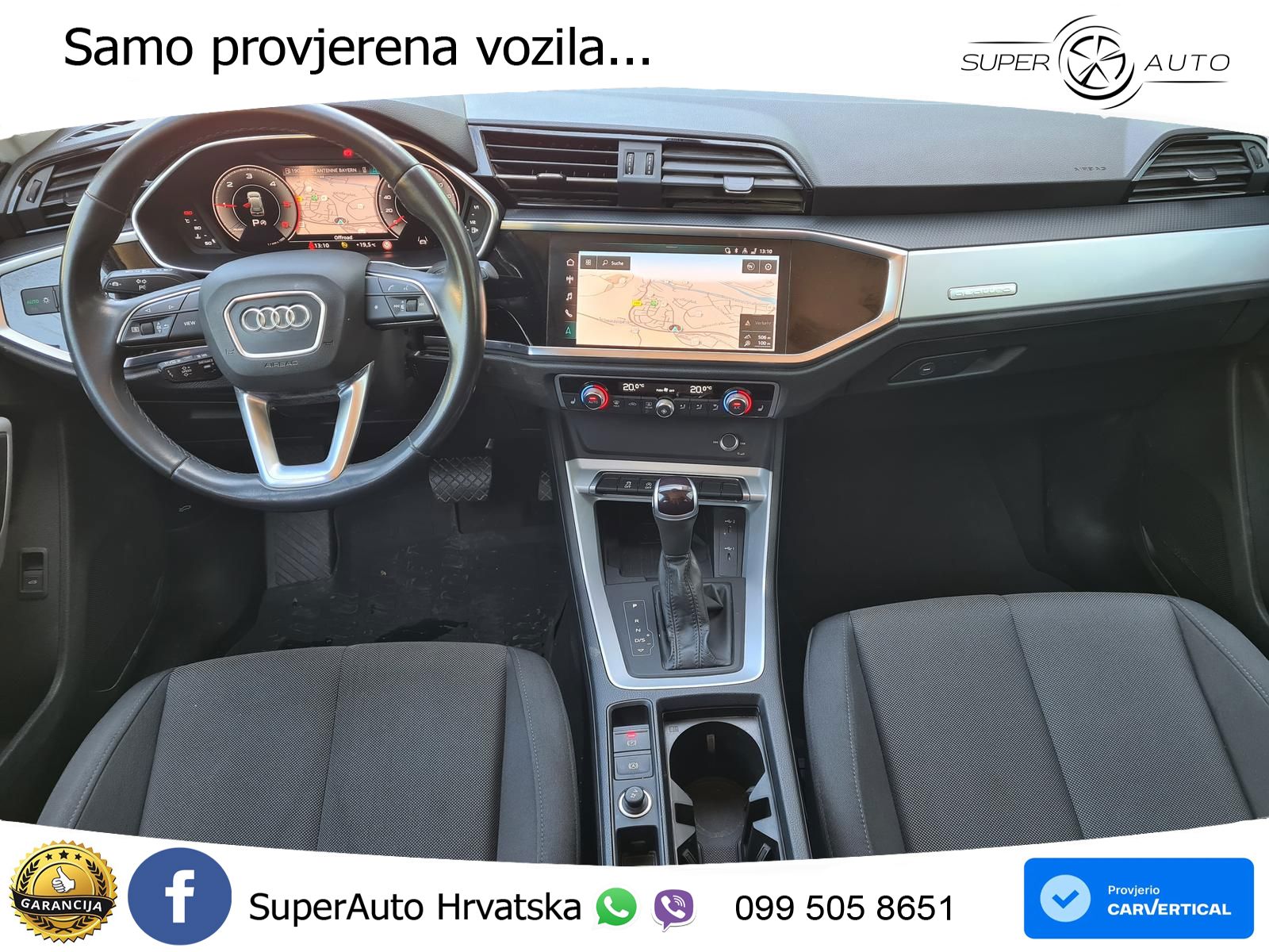 Audi Q3 40 TDI (200 KS) quattro S tronic advanced LED+GR SJED+ACC