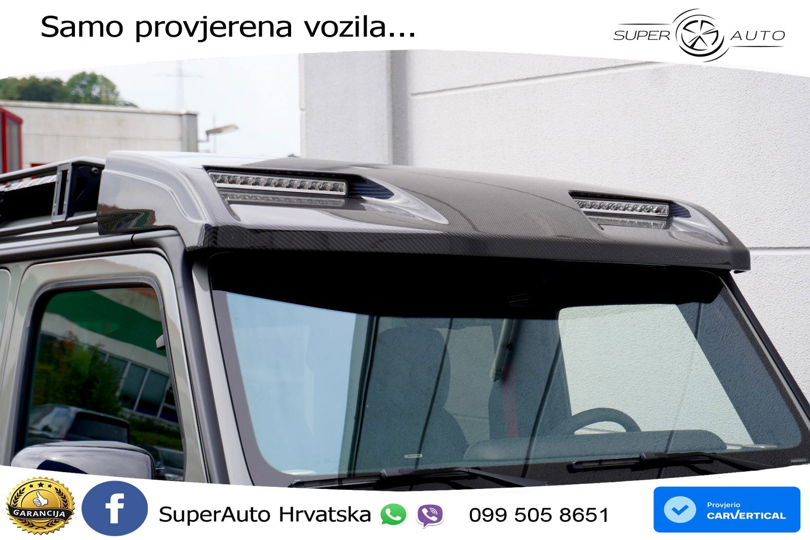 Mercedes AMG G 63 Long V8 (585 KS) 4MATIC 9G-TRONIC AMG SPEEDSHIFT PLUS Manufaktur ZRAČNI+ACC+GR SJED+360+PANO