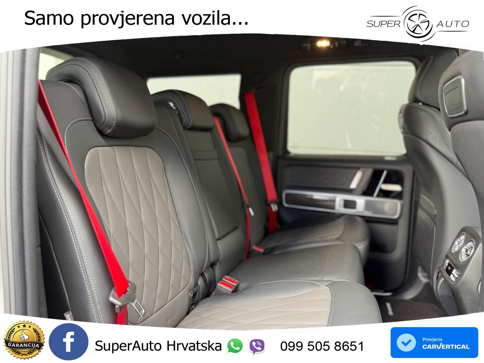 Mercedes AMG G 63 Long V8 (585 KS) 4MATIC 9G-TRONIC AMG SPEEDSHIFT PLUS Manufaktur ZRAČNI+ACC+GR SJED+360+PANO
