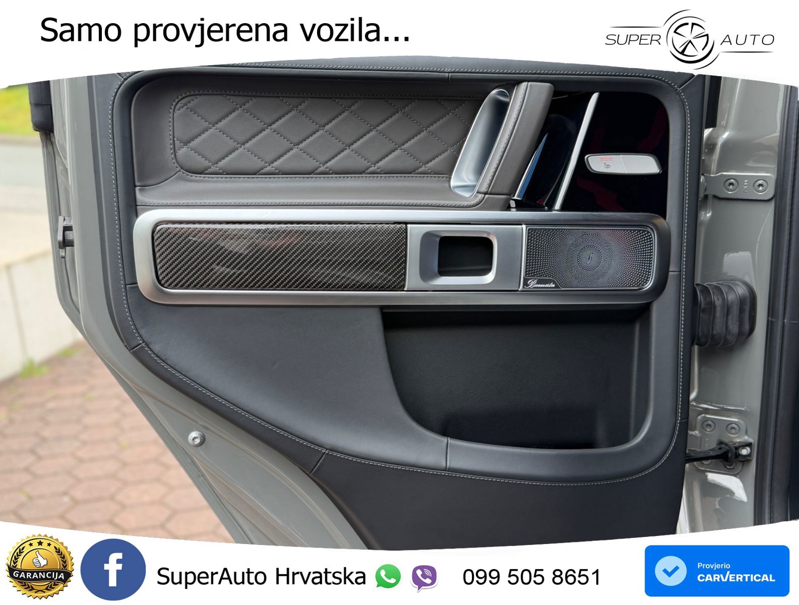 Mercedes AMG G 63 Long V8 (585 KS) 4MATIC 9G-TRONIC AMG SPEEDSHIFT PLUS Manufaktur ZRAČNI+ACC+GR SJED+360+PANO