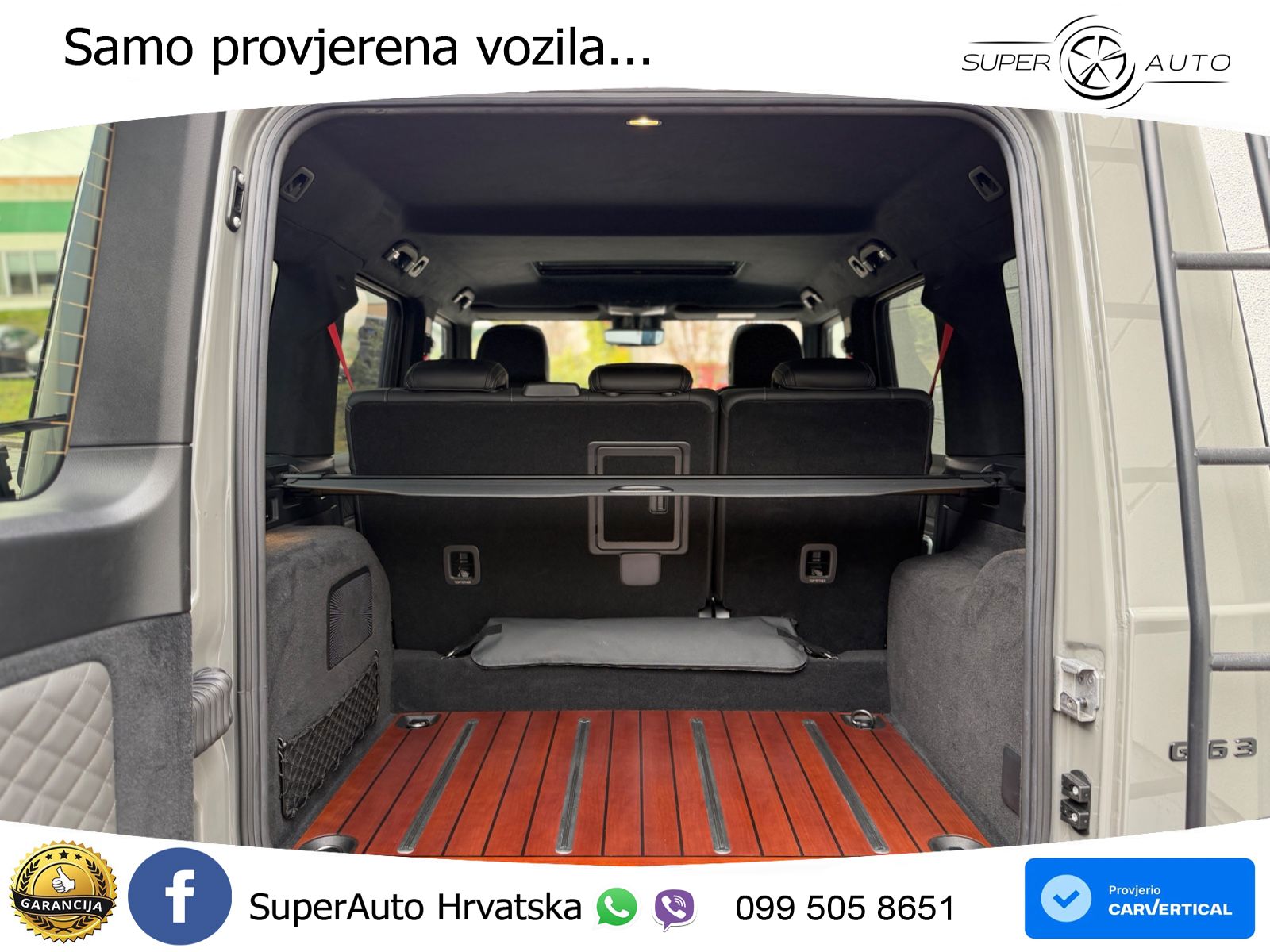 Mercedes AMG G 63 Long V8 (585 KS) 4MATIC 9G-TRONIC AMG SPEEDSHIFT PLUS Manufaktur ZRAČNI+ACC+GR SJED+360+PANO