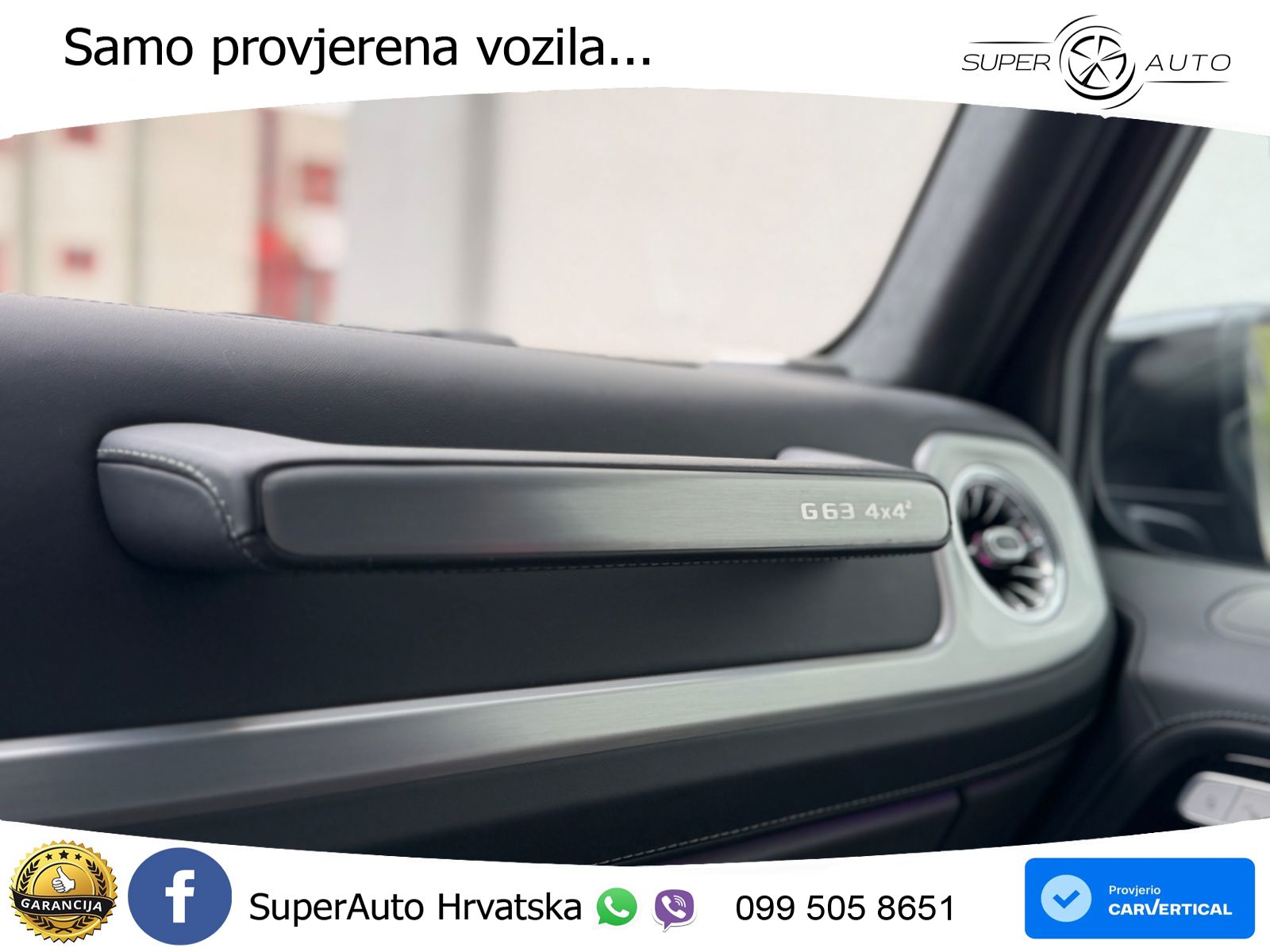 Mercedes AMG G 63 Long V8 (585 KS) 4MATIC 9G-TRONIC AMG SPEEDSHIFT PLUS Manufaktur ZRAČNI+ACC+GR SJED+360+PANO