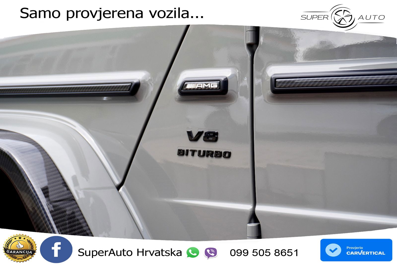 Mercedes AMG G 63 Long V8 (585 KS) 4MATIC 9G-TRONIC AMG SPEEDSHIFT PLUS Manufaktur ZRAČNI+ACC+GR SJED+360+PANO