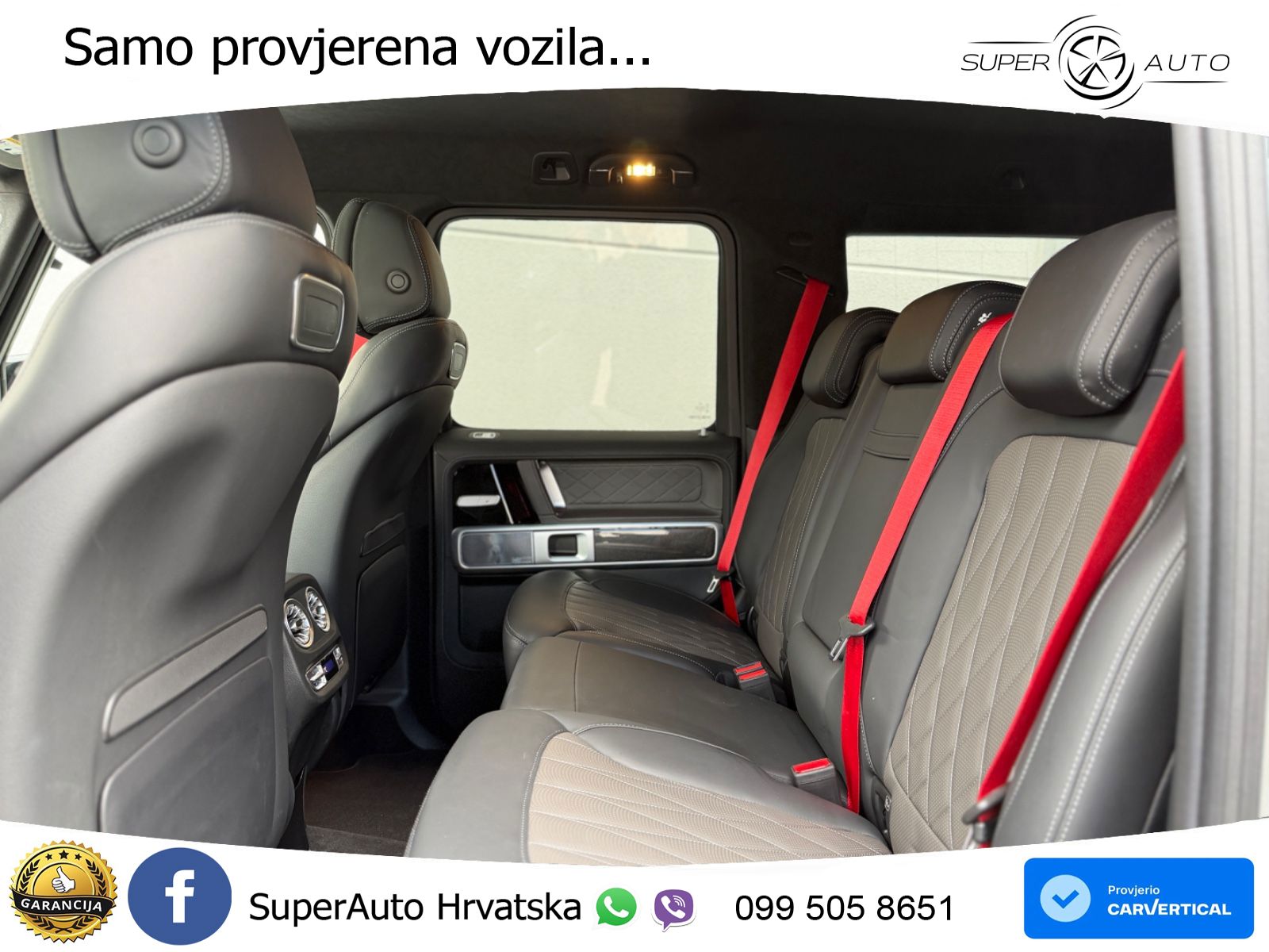 Mercedes AMG G 63 Long V8 (585 KS) 4MATIC 9G-TRONIC AMG SPEEDSHIFT PLUS Manufaktur ZRAČNI+ACC+GR SJED+360+PANO