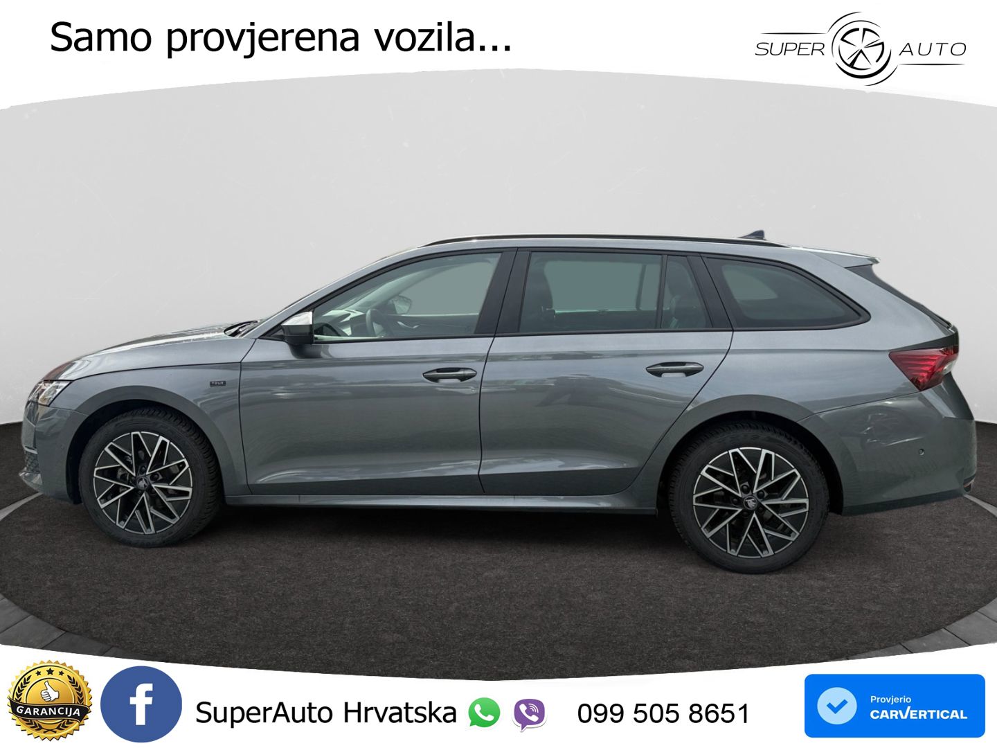 Škoda Octavia Combi 2.0 TDI (150 KS) DSG MATRIX+GR SJED+KAM
