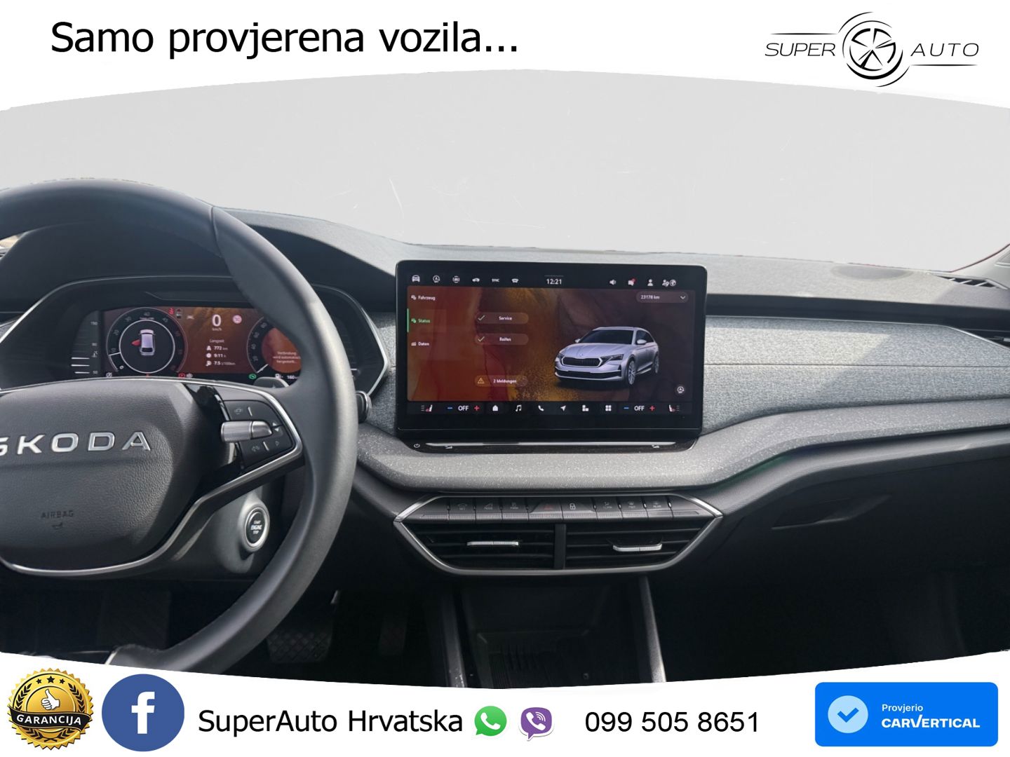 Škoda Octavia Combi 2.0 TDI (150 KS) DSG MATRIX+GR SJED+KAM
