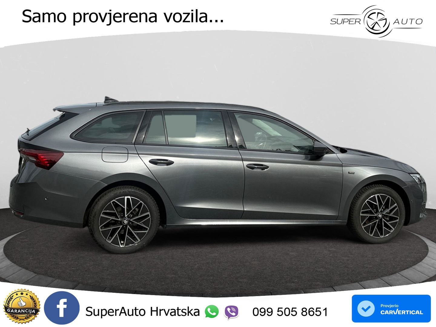 Škoda Octavia Combi 2.0 TDI (150 KS) DSG MATRIX+GR SJED+KAM