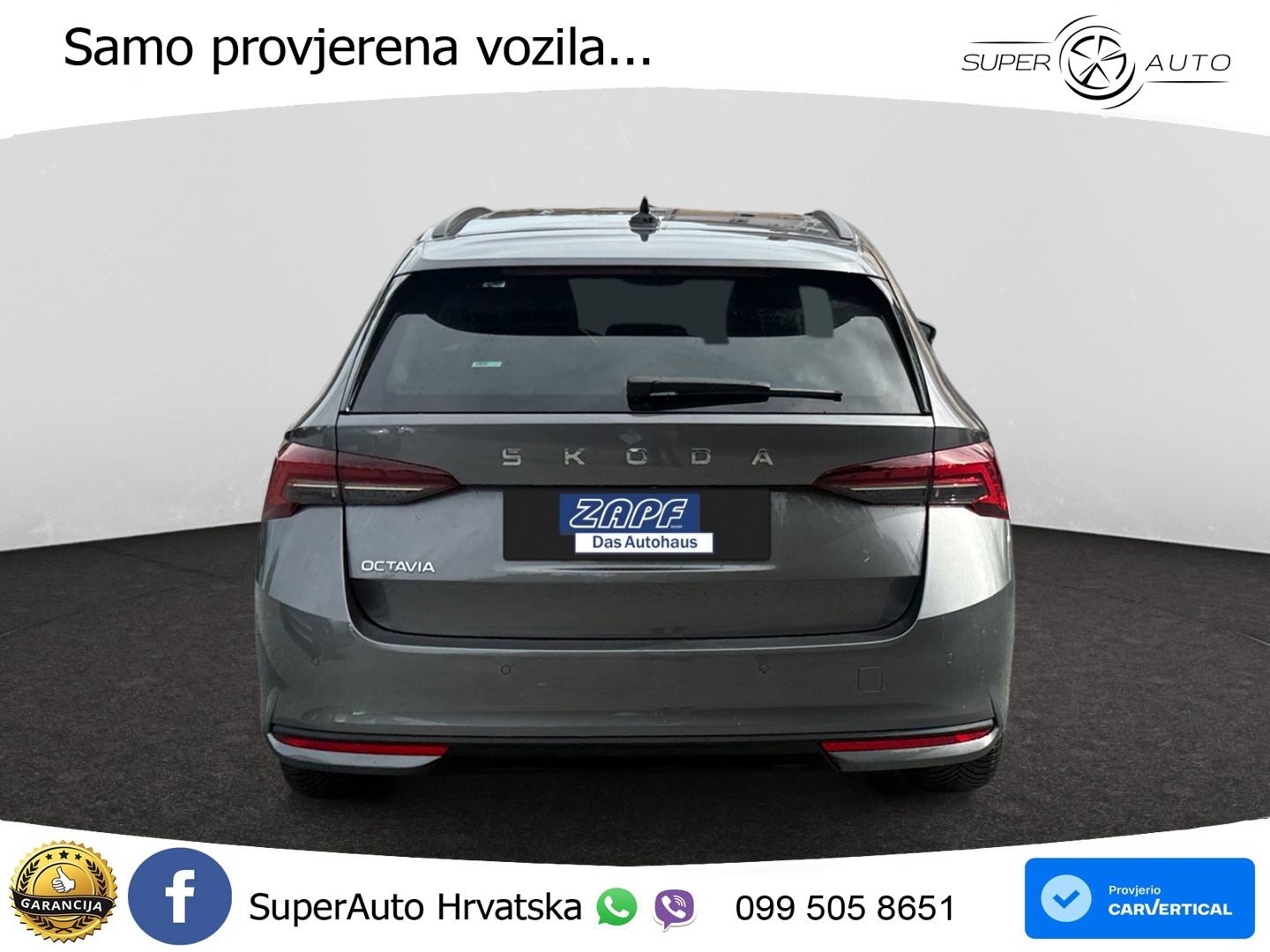 Škoda Octavia Combi 2.0 TDI (150 KS) DSG MATRIX+GR SJED+KAM