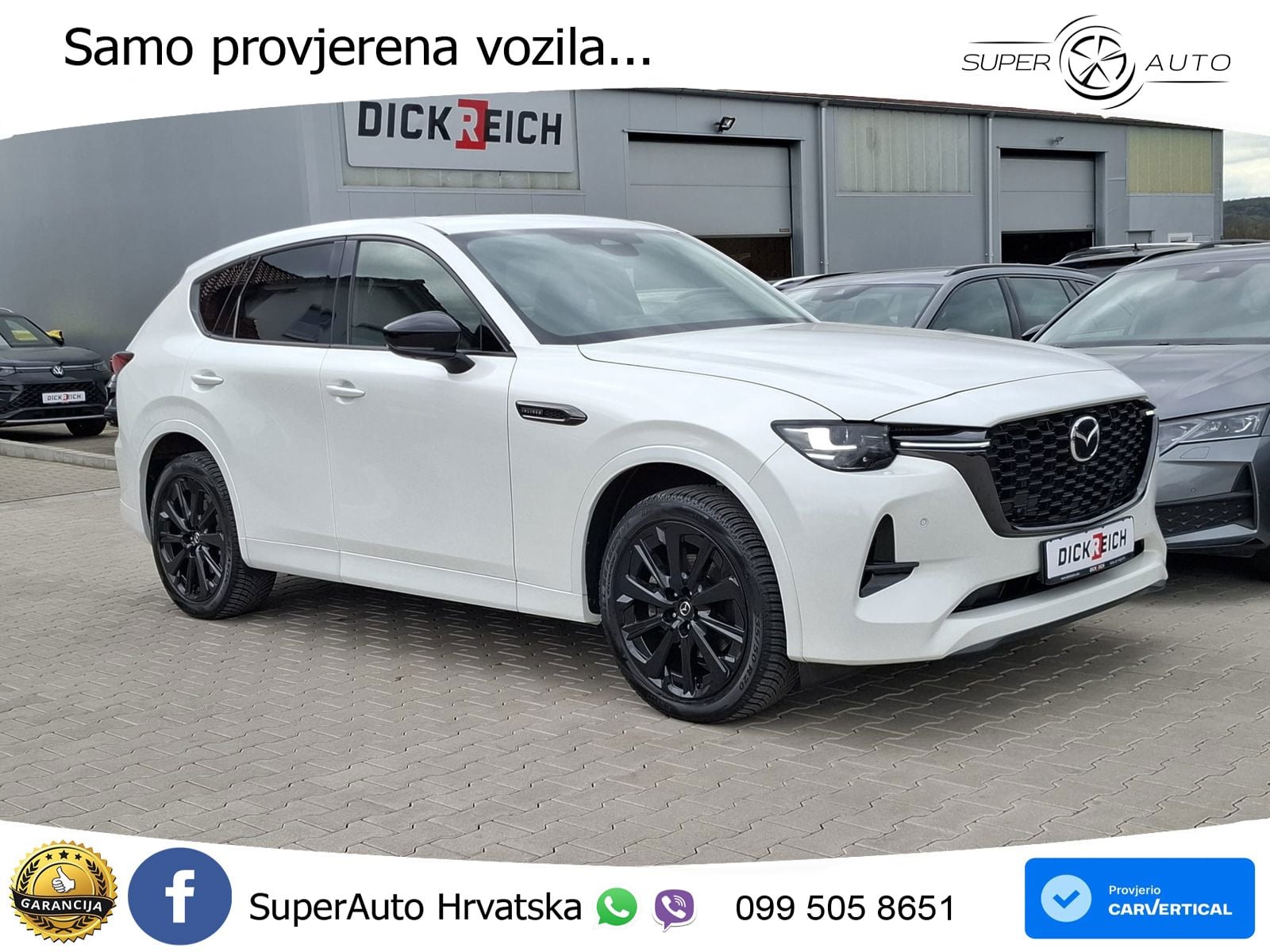 Mazda CX-60 3.3 e-Skyactiv D (200 KS) Automatic LED+GR SJED+ACC