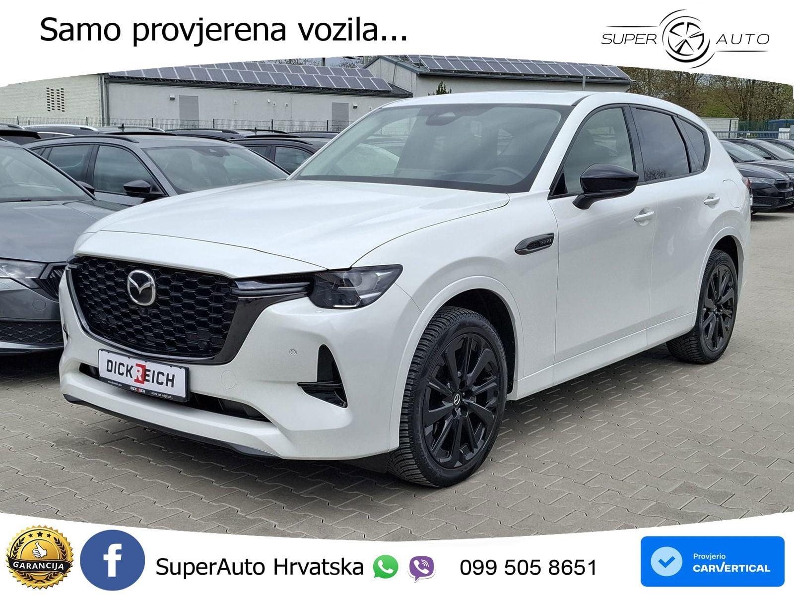 Mazda CX-60 3.3 e-Skyactiv D (200 KS) Automatic LED+GR SJED+ACC