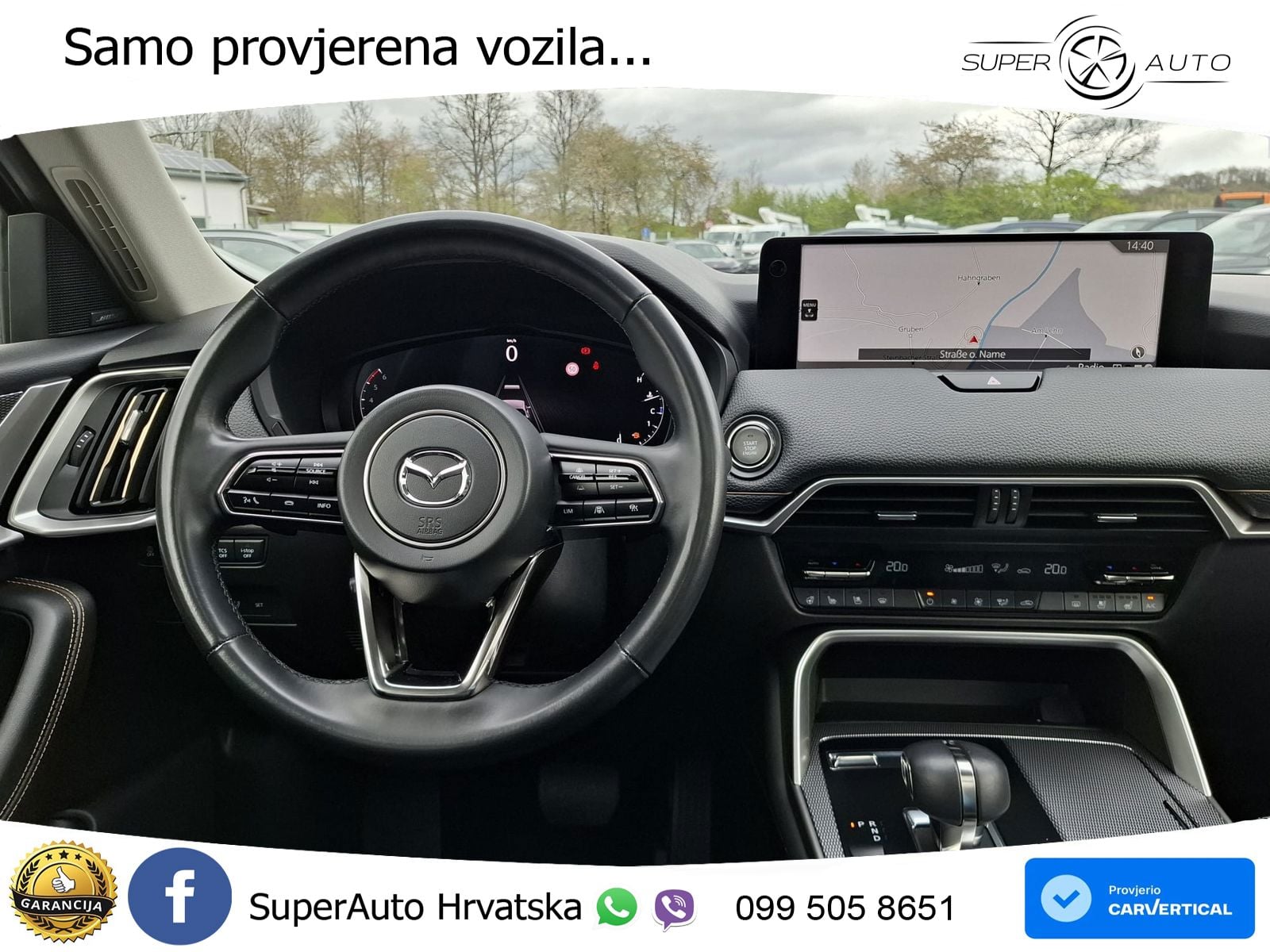 Mazda CX-60 3.3 e-Skyactiv D (200 KS) Automatic LED+GR SJED+ACC