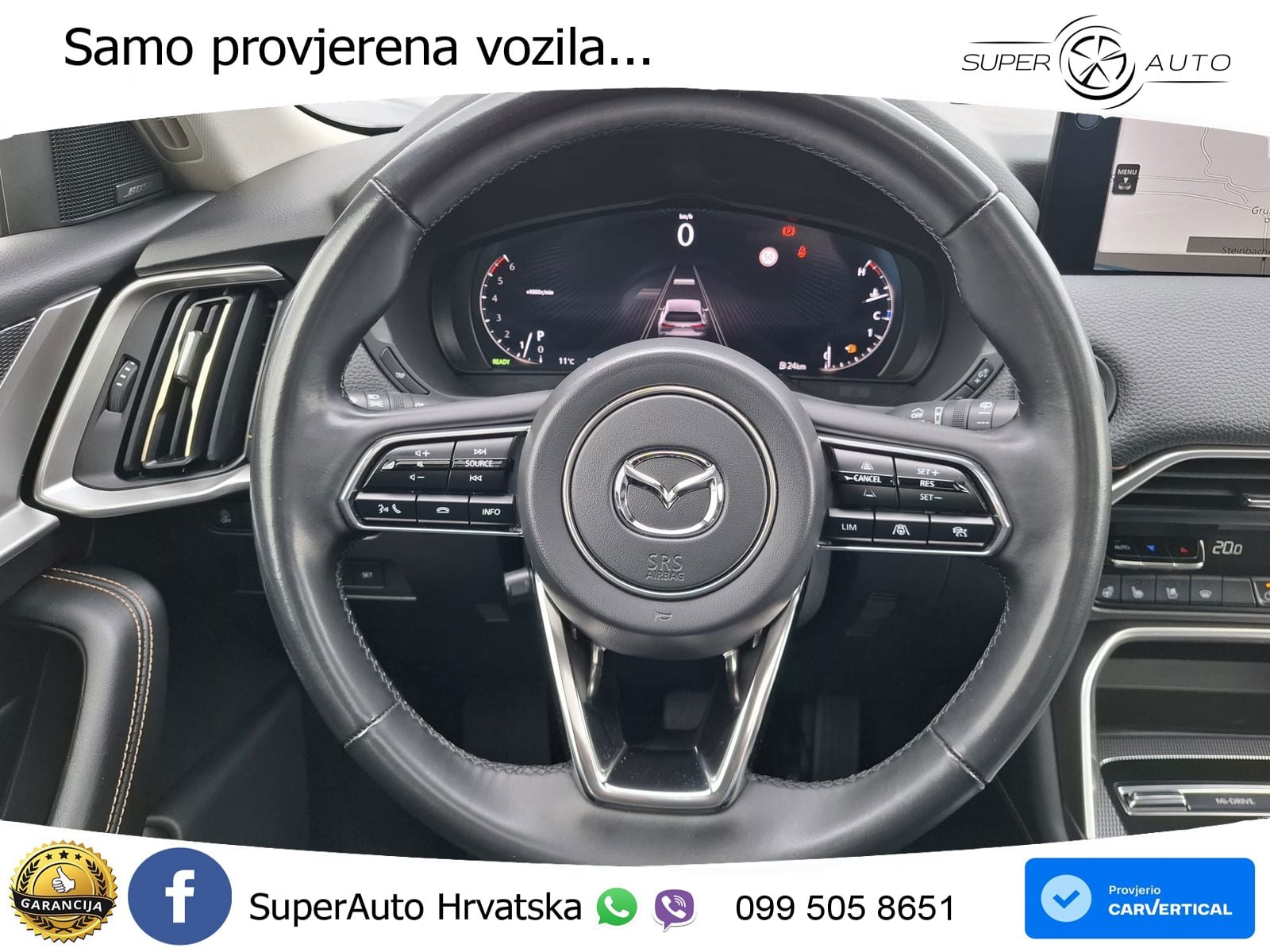Mazda CX-60 3.3 e-Skyactiv D (200 KS) Automatic LED+GR SJED+ACC