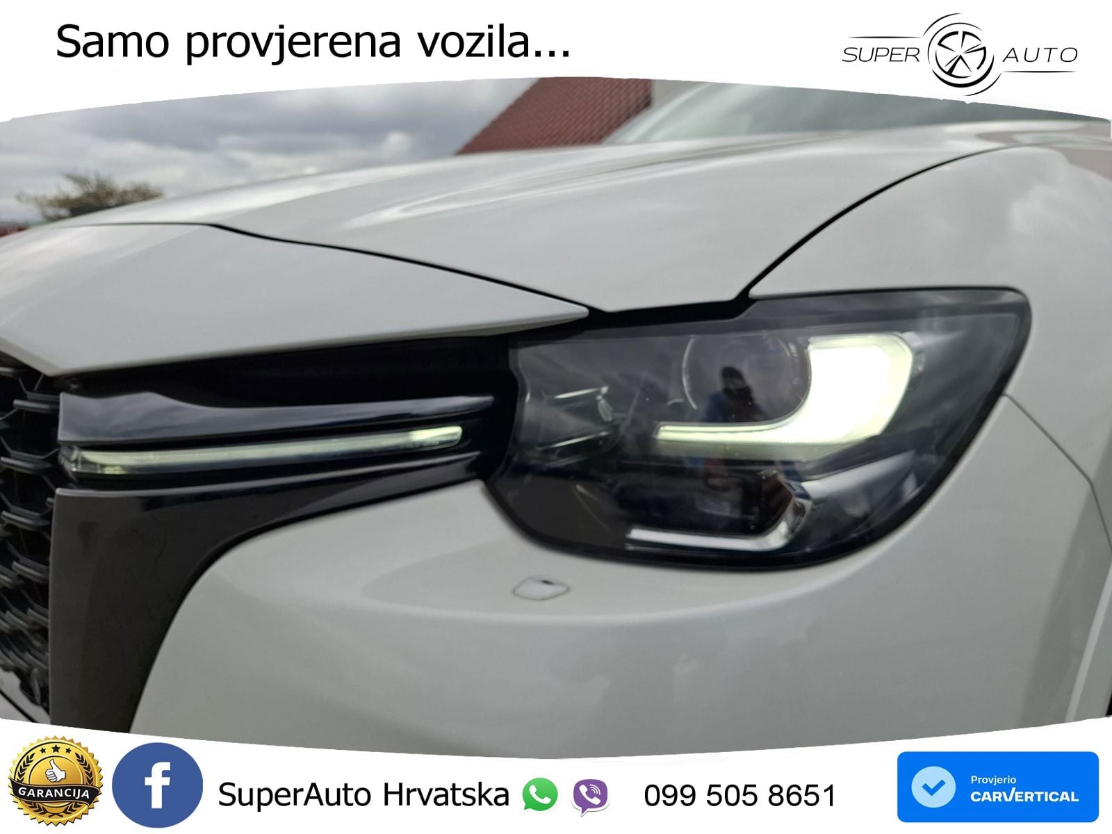 Mazda CX-60 3.3 e-Skyactiv D (200 KS) Automatic LED+GR SJED+ACC