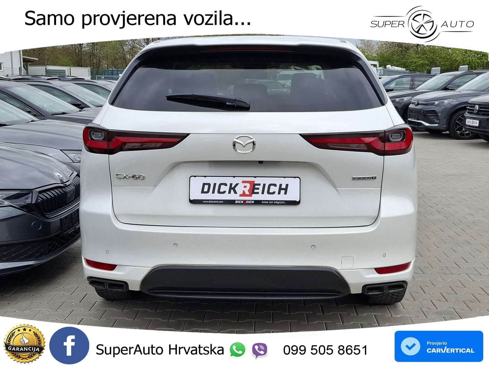Mazda CX-60 3.3 e-Skyactiv D (200 KS) Automatic LED+GR SJED+ACC