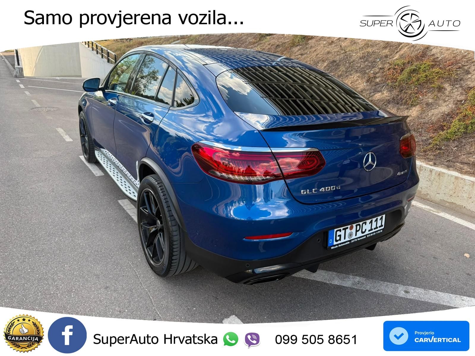 Mercedes GLC Coupe 400d (330 KS) 4MATIC 9G-TRONIC AMG ACC+HEAD+4xGR SJED+360+PANO