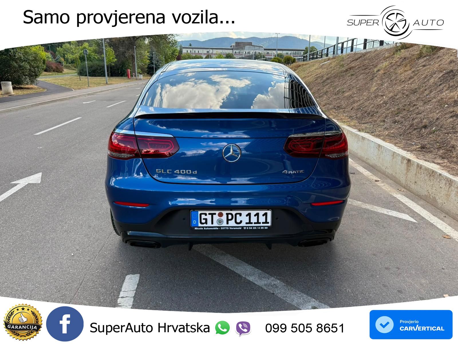 Mercedes GLC Coupe 400d (330 KS) 4MATIC 9G-TRONIC AMG ACC+HEAD+4xGR SJED+360+PANO