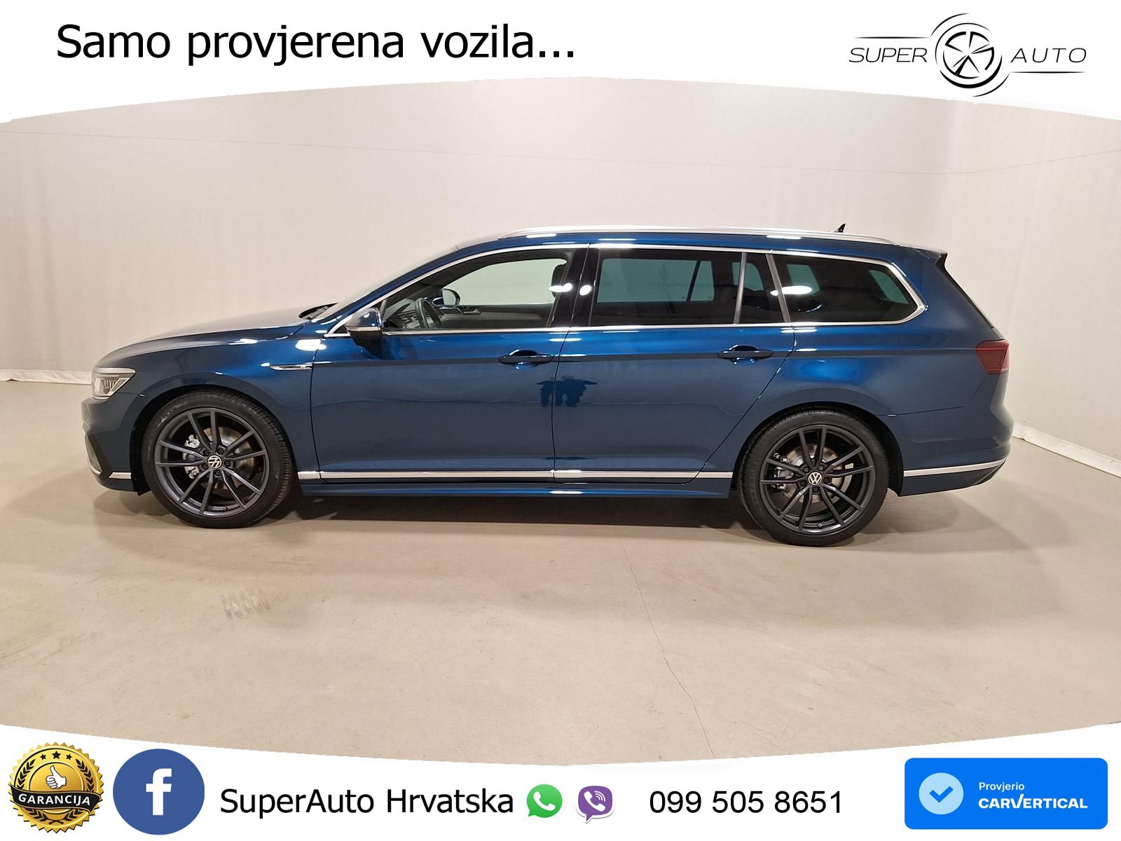 Volkswagen Passat Variant 2.0 TSI (190 KS) DSG R-Line LED+GR SJED+ACC