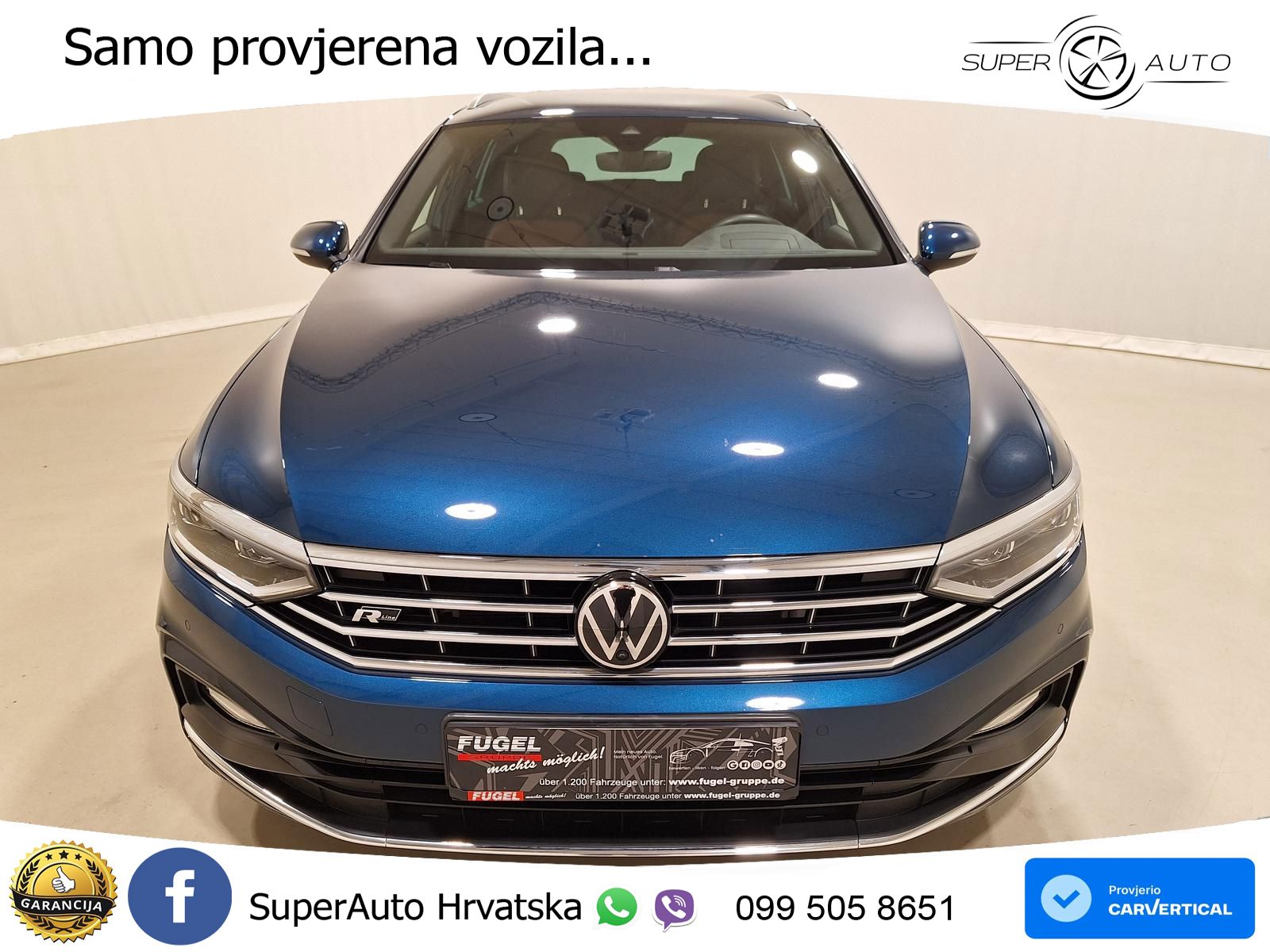 Volkswagen Passat Variant 2.0 TSI (190 KS) DSG R-Line LED+GR SJED+ACC