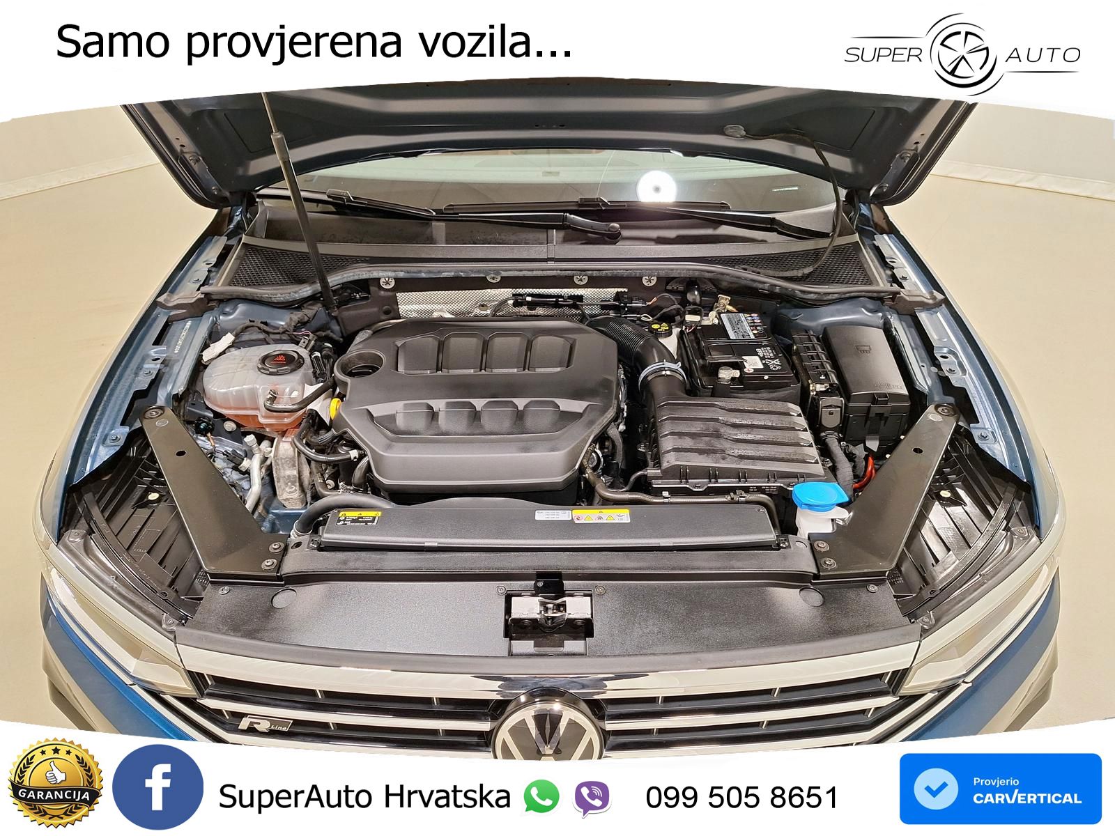 Volkswagen Passat Variant 2.0 TSI (190 KS) DSG R-Line LED+GR SJED+ACC