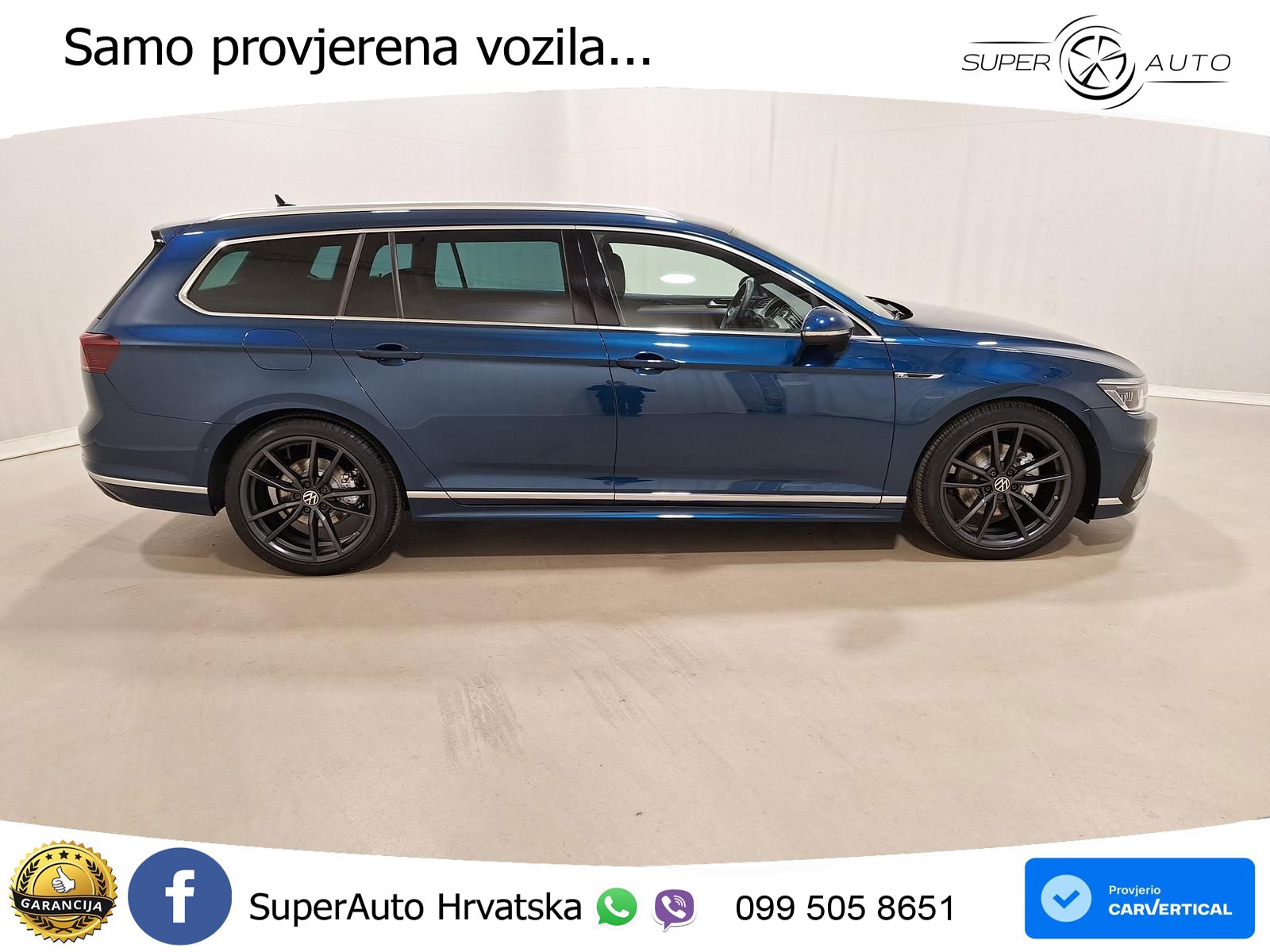 Volkswagen Passat Variant 2.0 TSI (190 KS) DSG R-Line LED+GR SJED+ACC