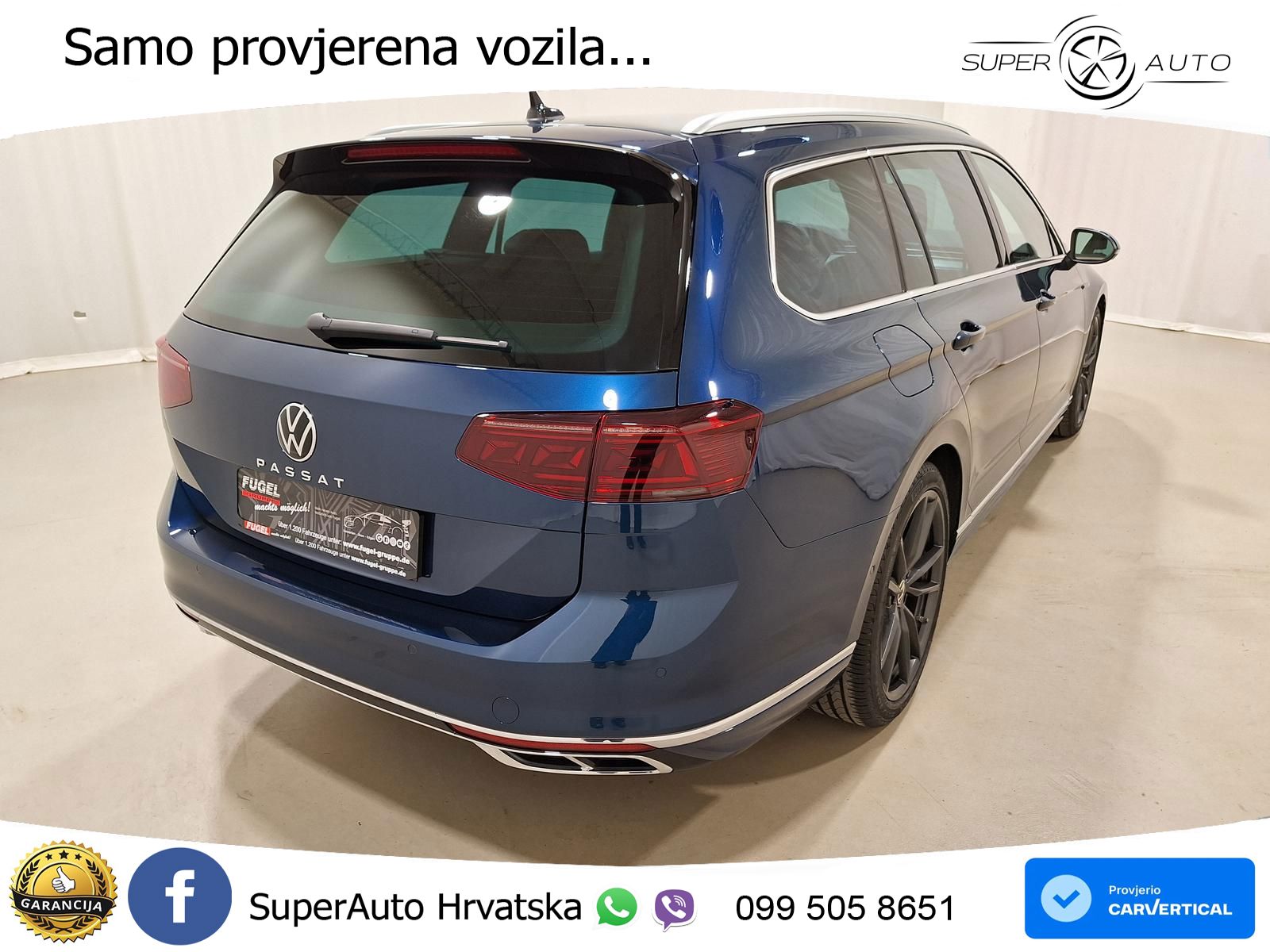 Volkswagen Passat Variant 2.0 TSI (190 KS) DSG R-Line LED+GR SJED+ACC