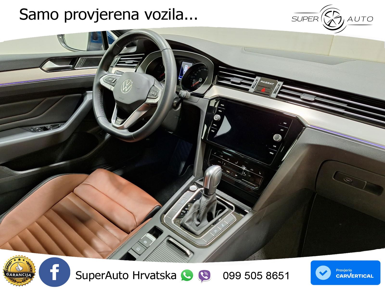 Volkswagen Passat Variant 2.0 TSI (190 KS) DSG R-Line LED+GR SJED+ACC