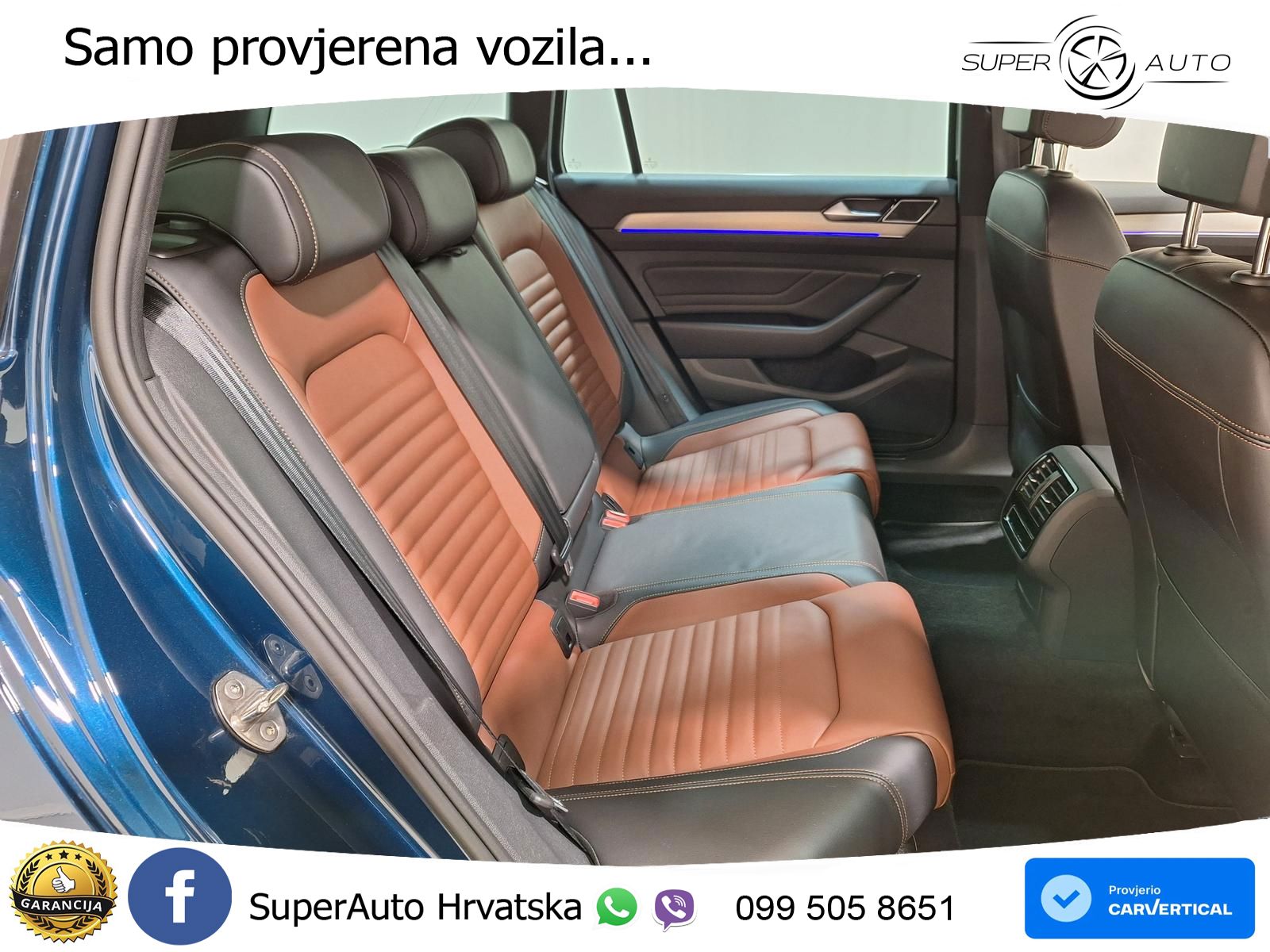 Volkswagen Passat Variant 2.0 TSI (190 KS) DSG R-Line LED+GR SJED+ACC