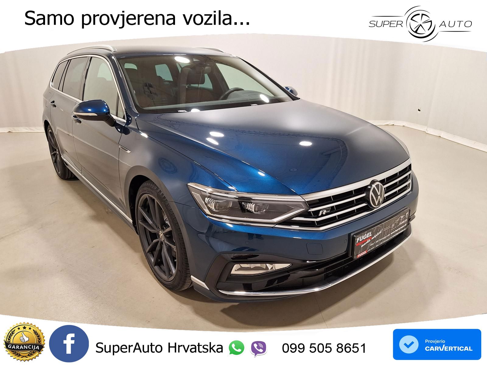 Volkswagen Passat Variant 2.0 TSI (190 KS) DSG R-Line LED+GR SJED+ACC