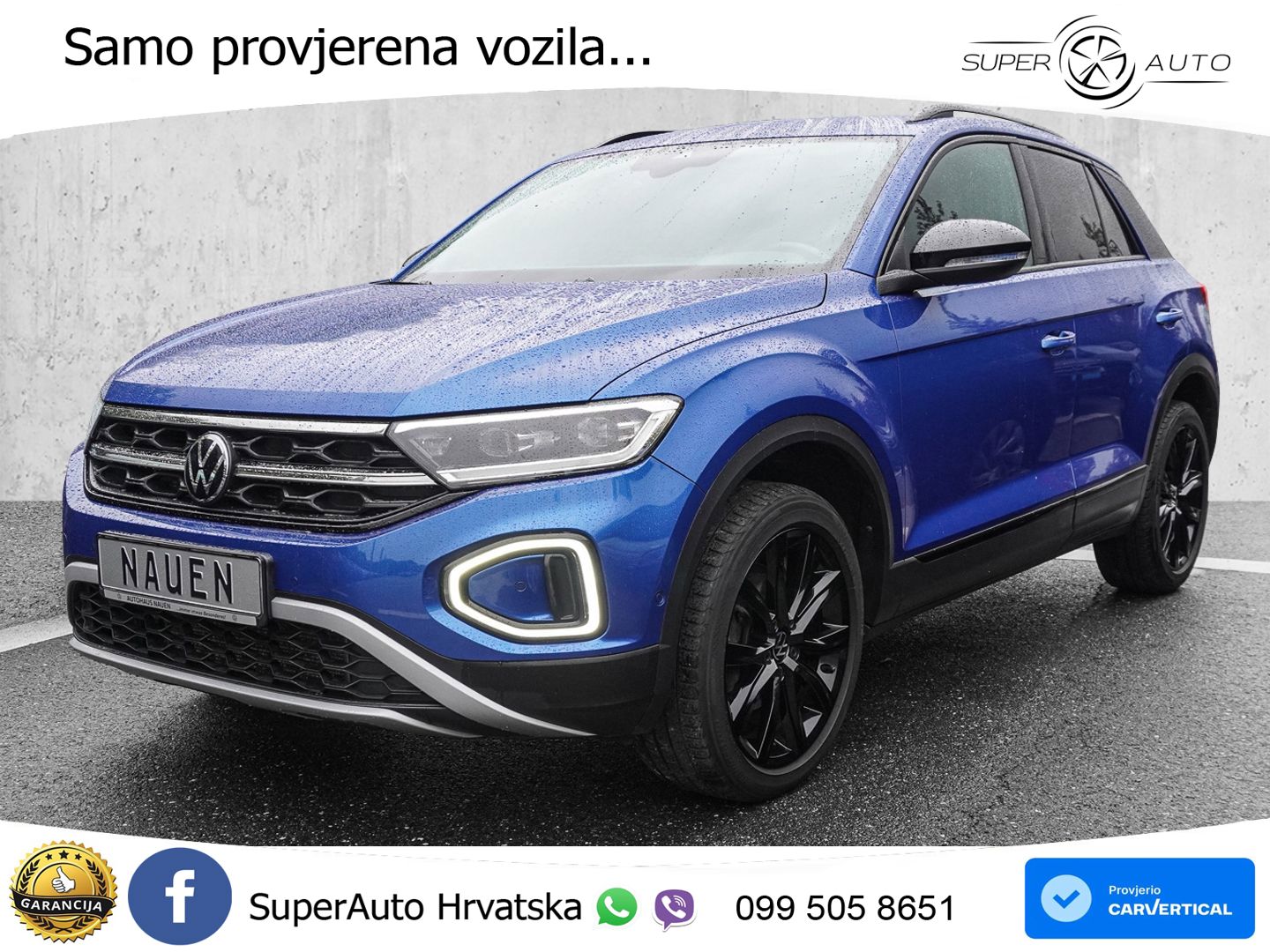 Volkswagen T-Roc 1.5 TSI (150 KS) LED+GR SJED+ACC