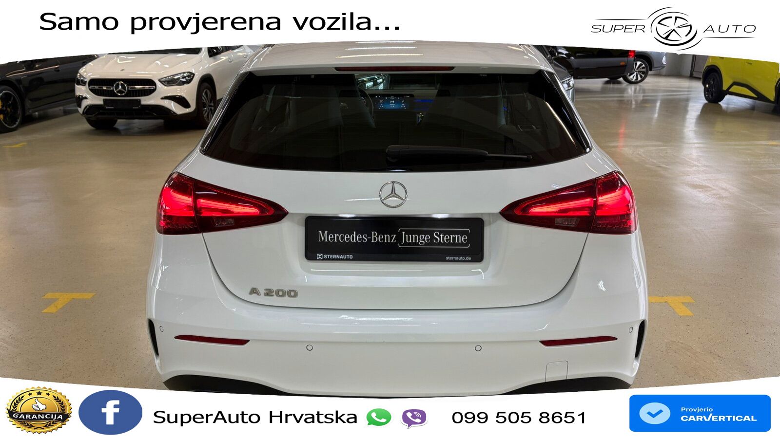 Mercedes-Benz A 200 7G-DCT AMG LED+GR SJED+ACC