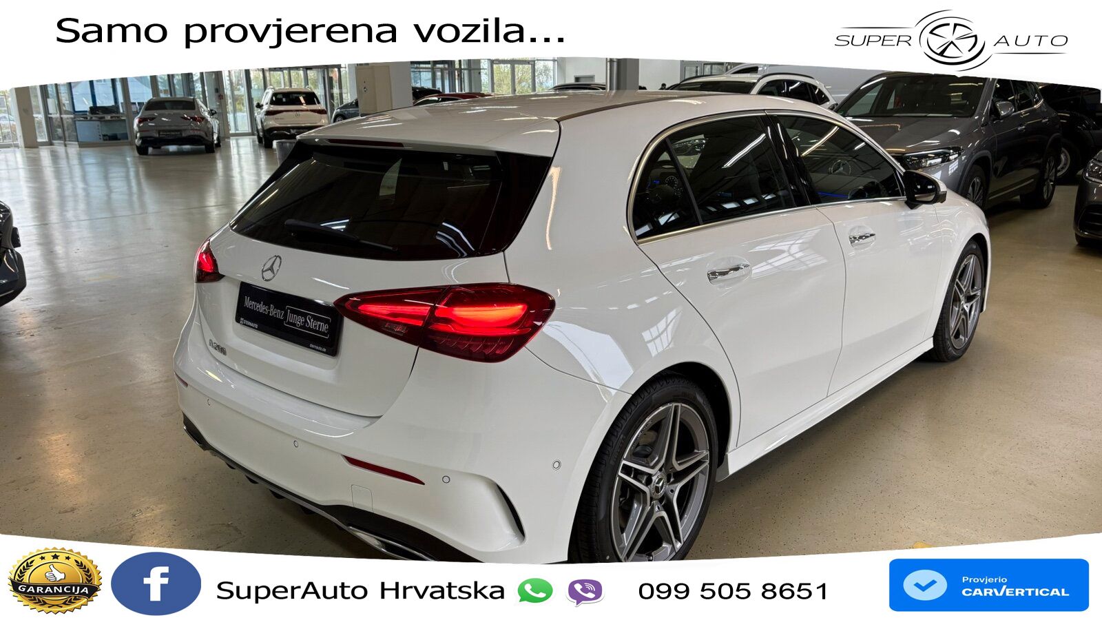 Mercedes-Benz A 200 7G-DCT AMG LED+GR SJED+ACC